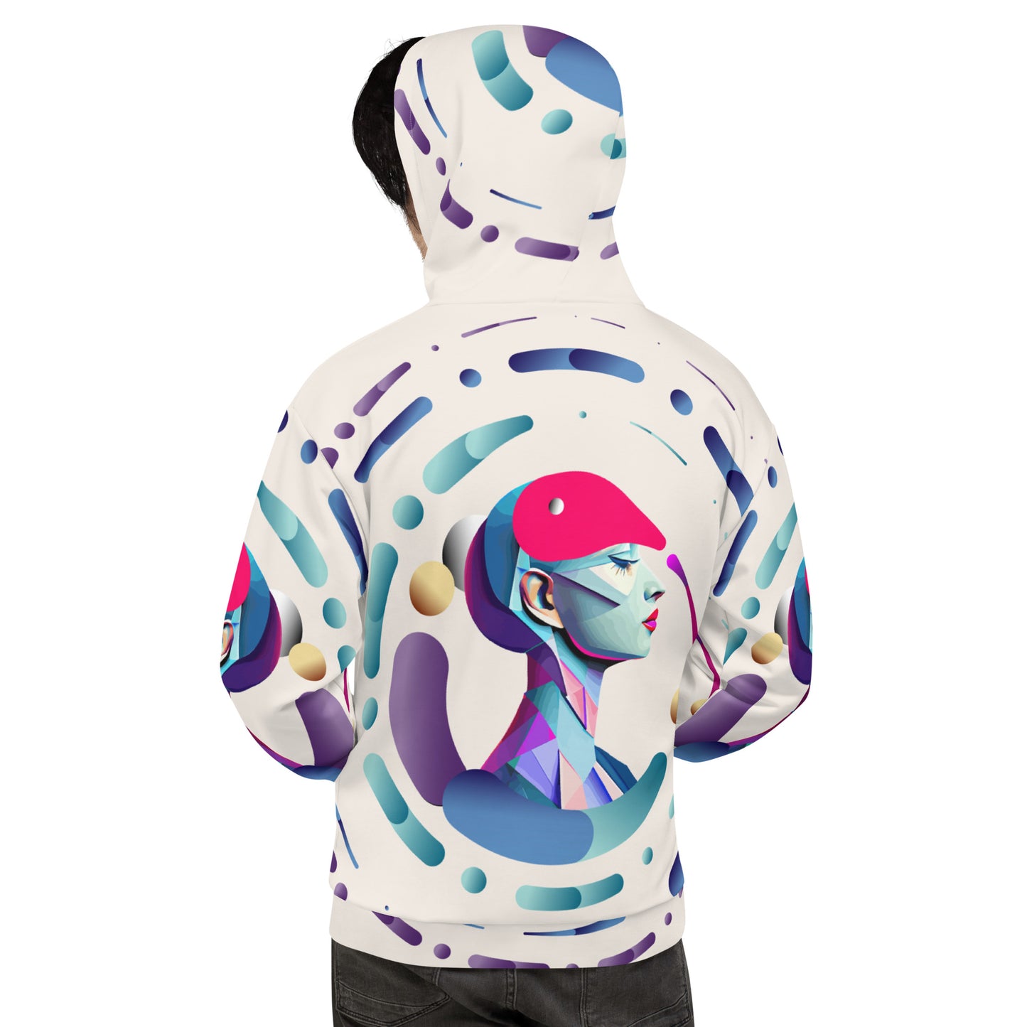 Unisex Hoodie Kukloso Abstracticon No 21 - Free Shipping