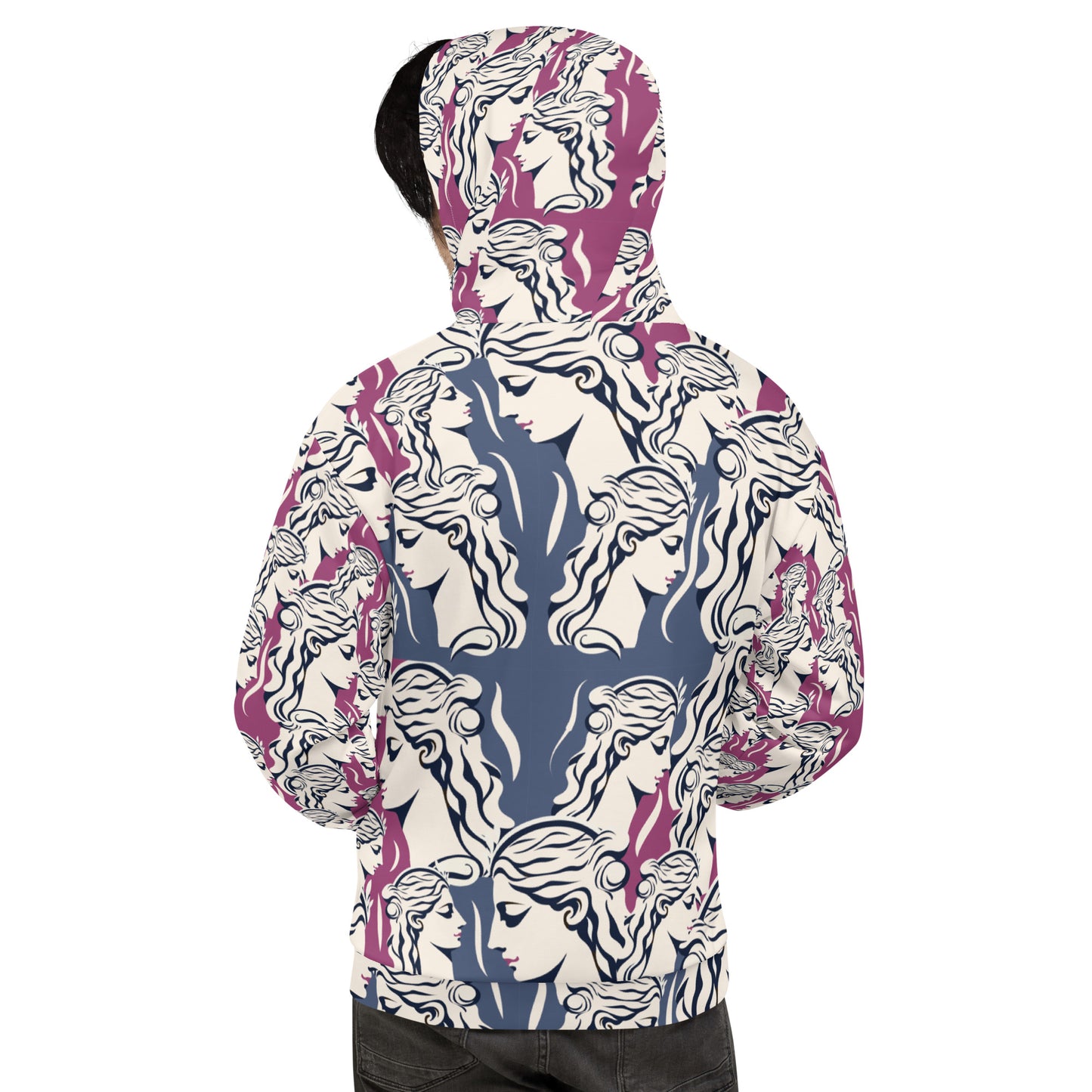 Unisex Hoodie Kukloso Greek Woman No 3 - Free Shipping