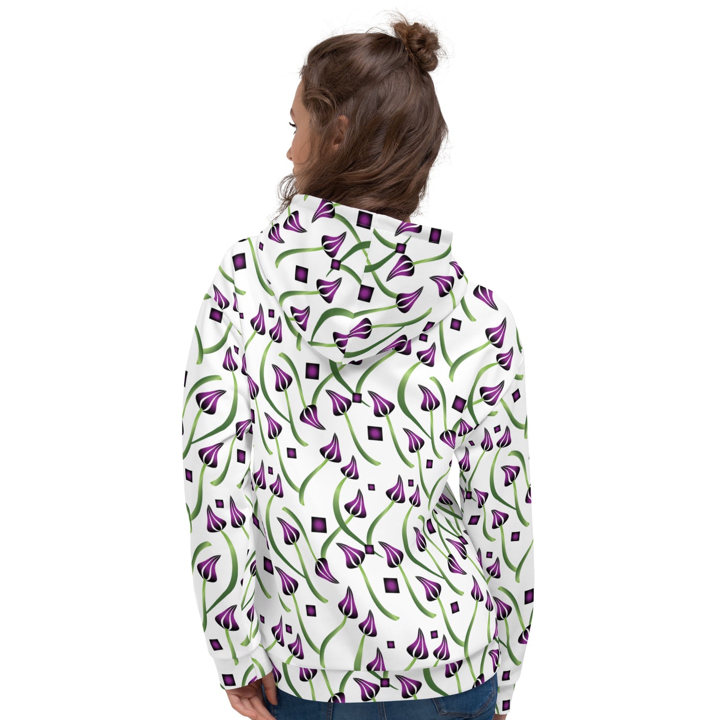 Unisex Hoodie Kukloso Tulips No 1 - Free Shipping