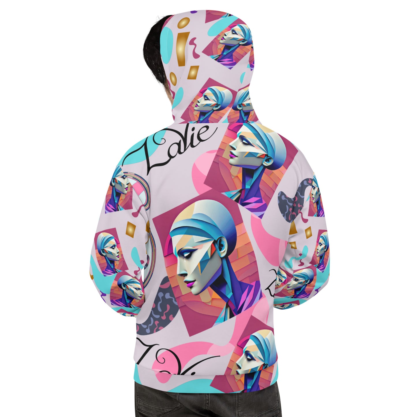 Unisex Hoodie Kukloso Color Maze No 3/4 - Free Shipping