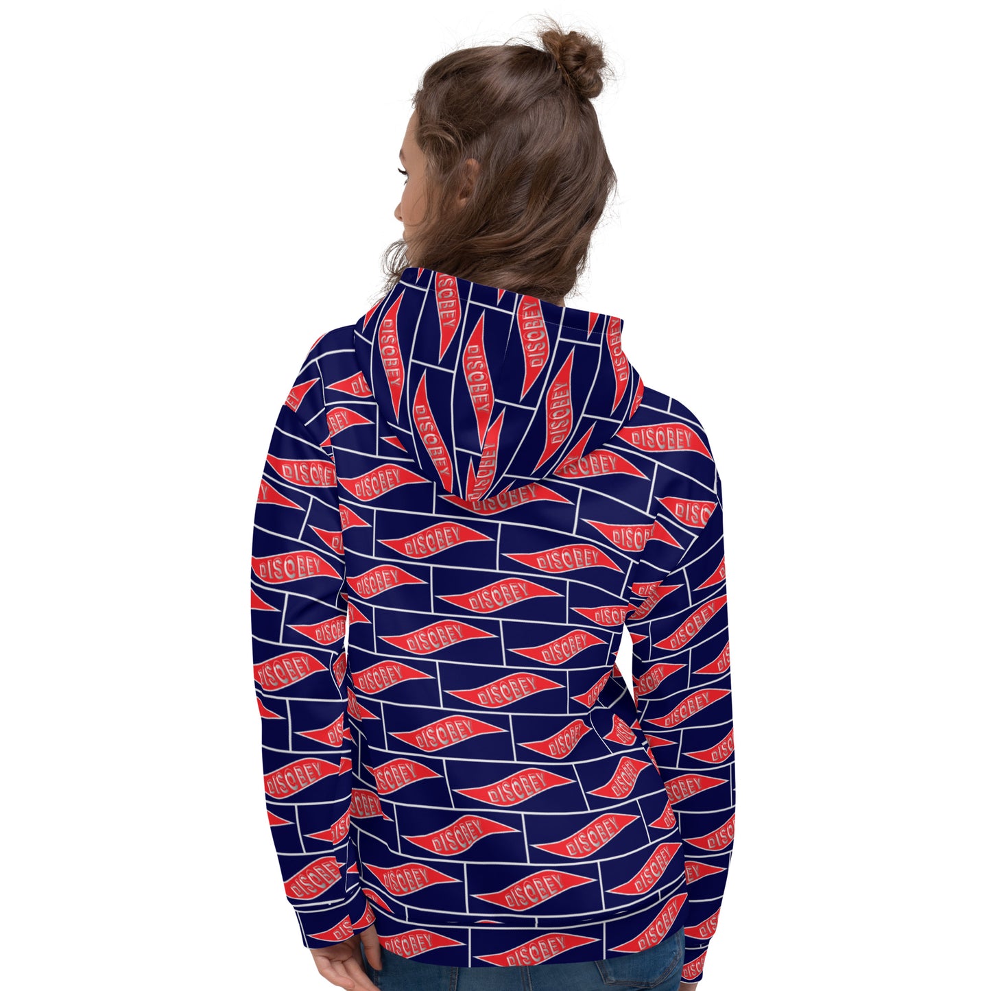 Unisex Hoodie Kukloso Disobey No 8 - Free Shipping