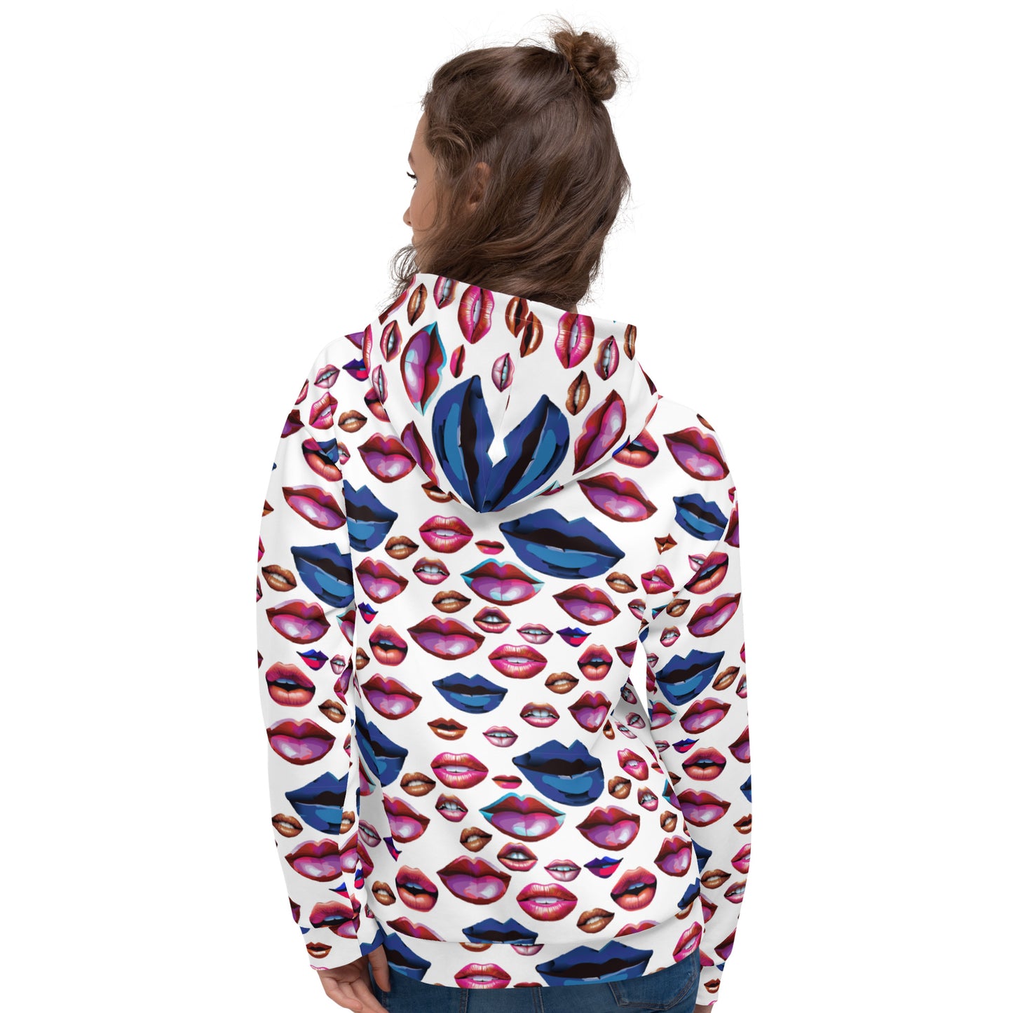 Unisex Hoodie Kukloso Cubist Space Kisser No 7 - Free Shipping