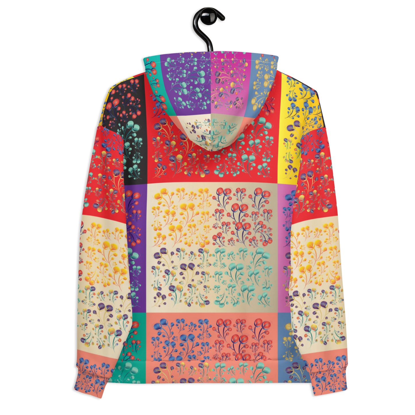 Unisex Hoodie Kukloso Melange de fleur Composite No 50 A - Free Shipping