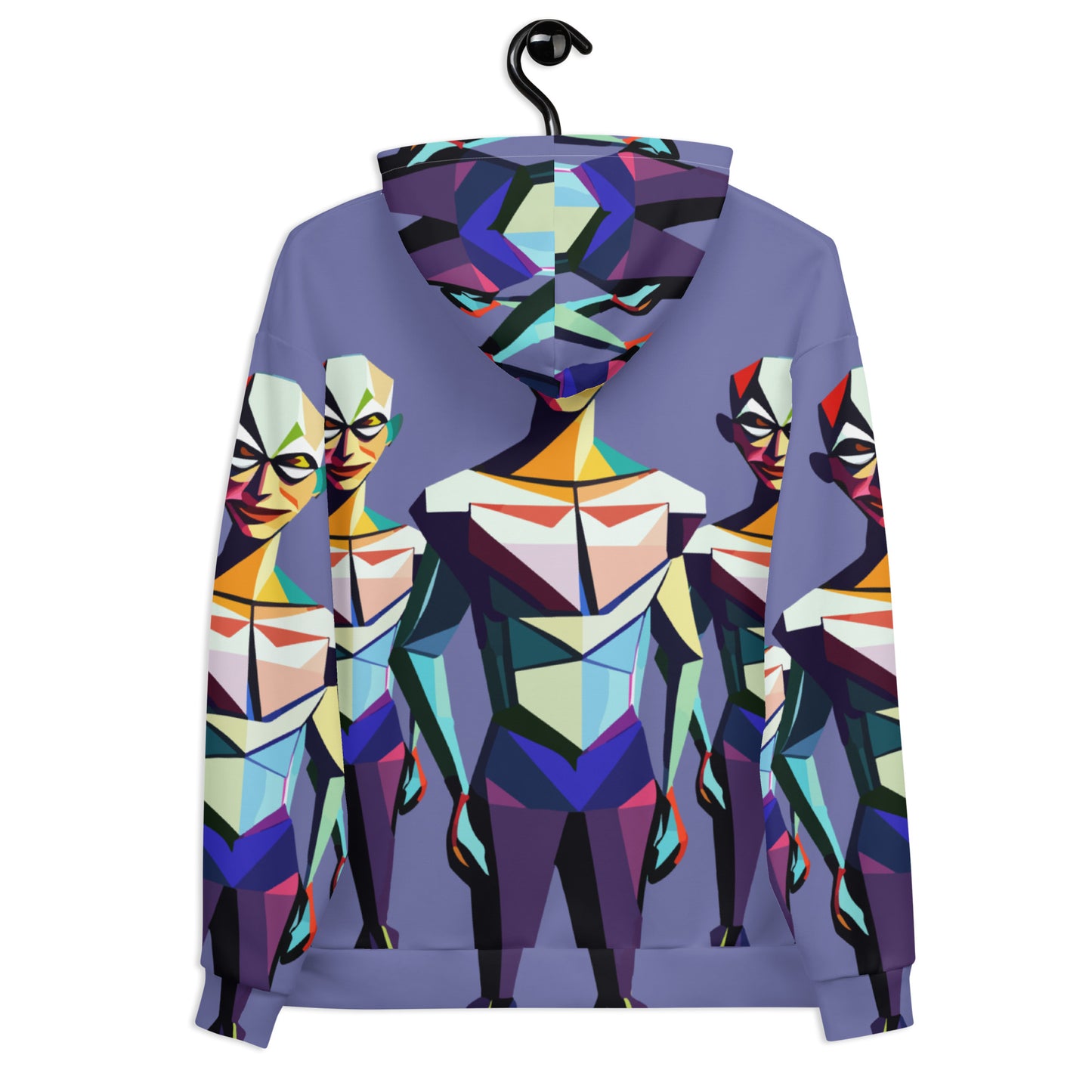 Unisex Hoodie Kukloso Space Faces No 2 - Free Shipping
