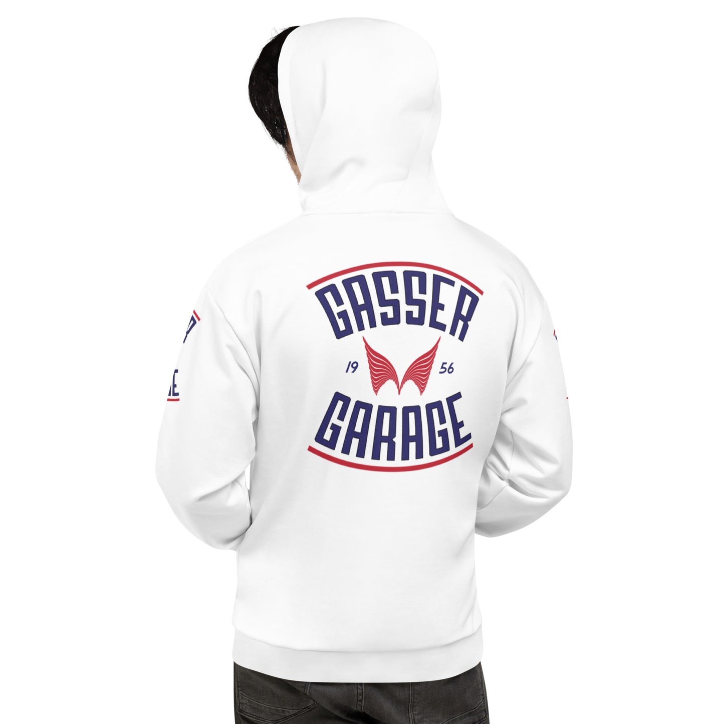 Unisex Hoodie Kukloso Gasser Garage 1956 - Free Shipping
