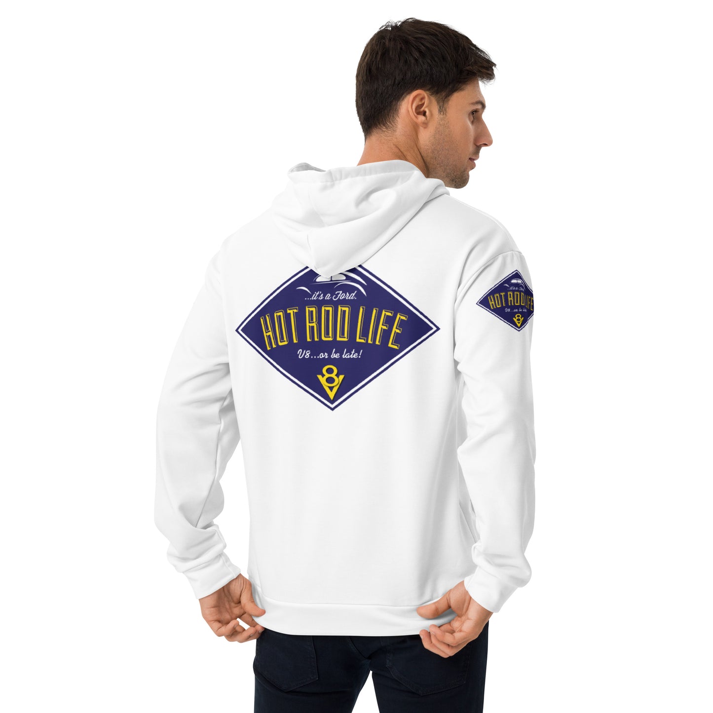 Unisex Hoodie Kukloso Hot Rod Life - Free Shipping