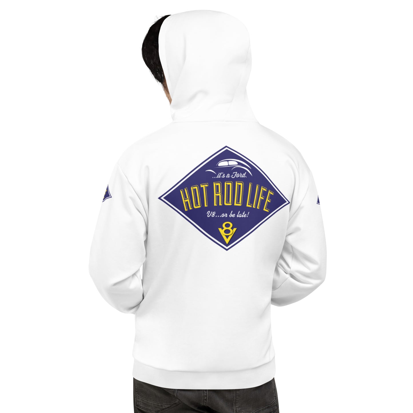 Unisex Hoodie Kukloso Hot Rod Life - Free Shipping