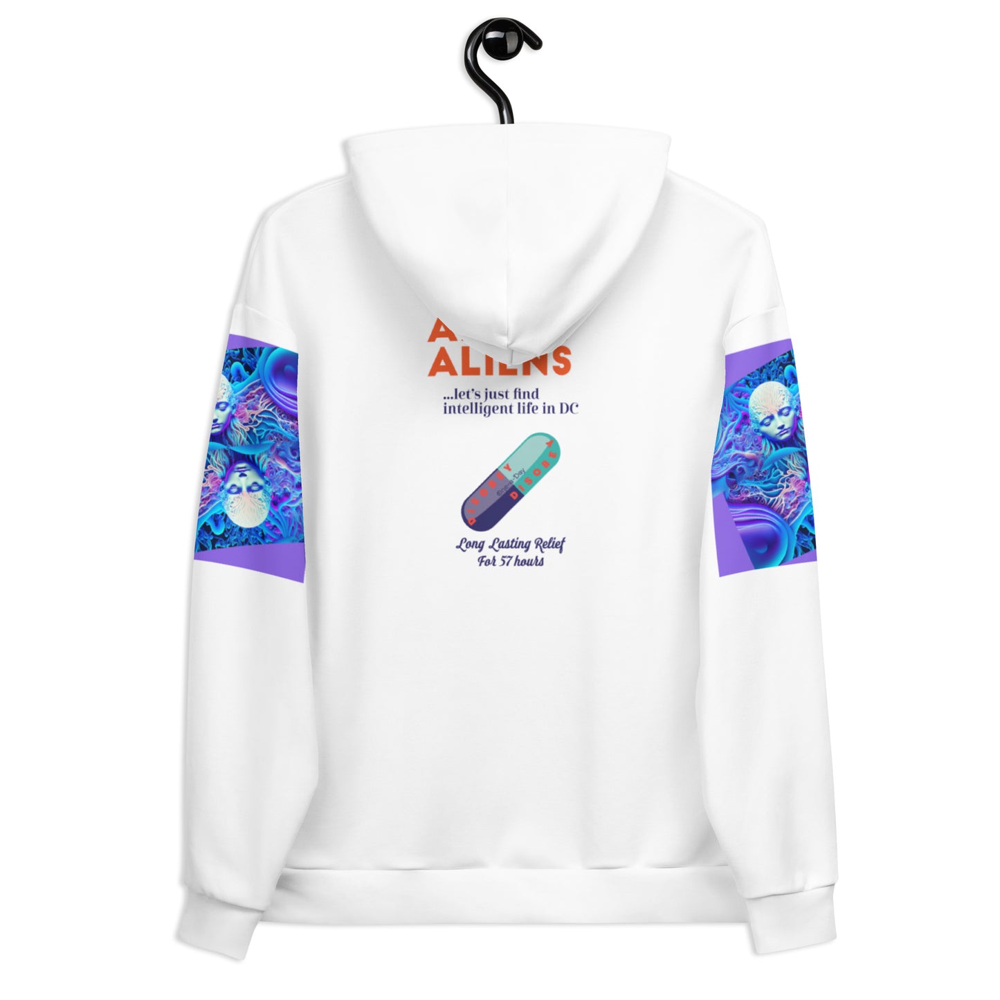 Unisex Hoodie Kukloso Intelligent Life in DC...? - Free Shipping