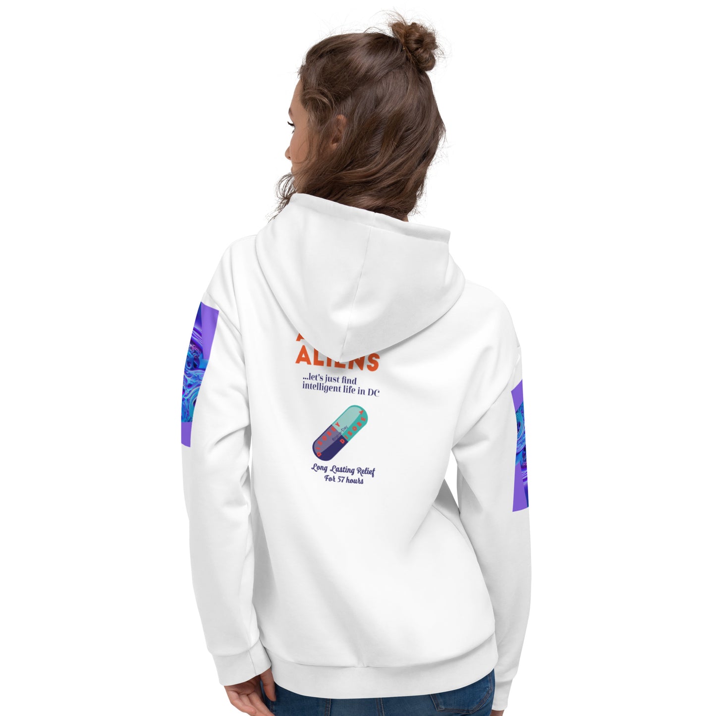 Unisex Hoodie Kukloso Intelligent Life in DC...? - Free Shipping