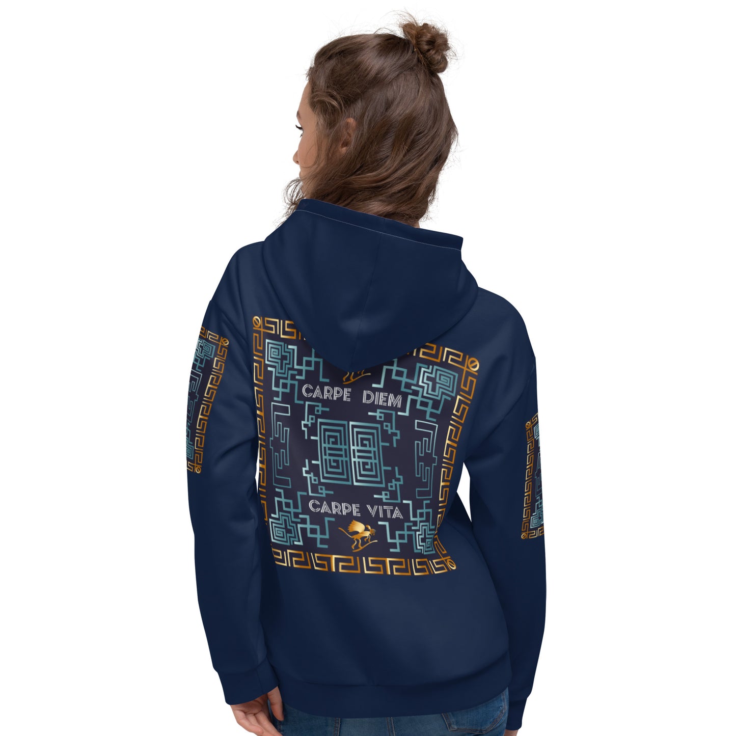 Unisex Hoodie Kukloso Kuklos No 4383 Carpe Diem - Free Shipping