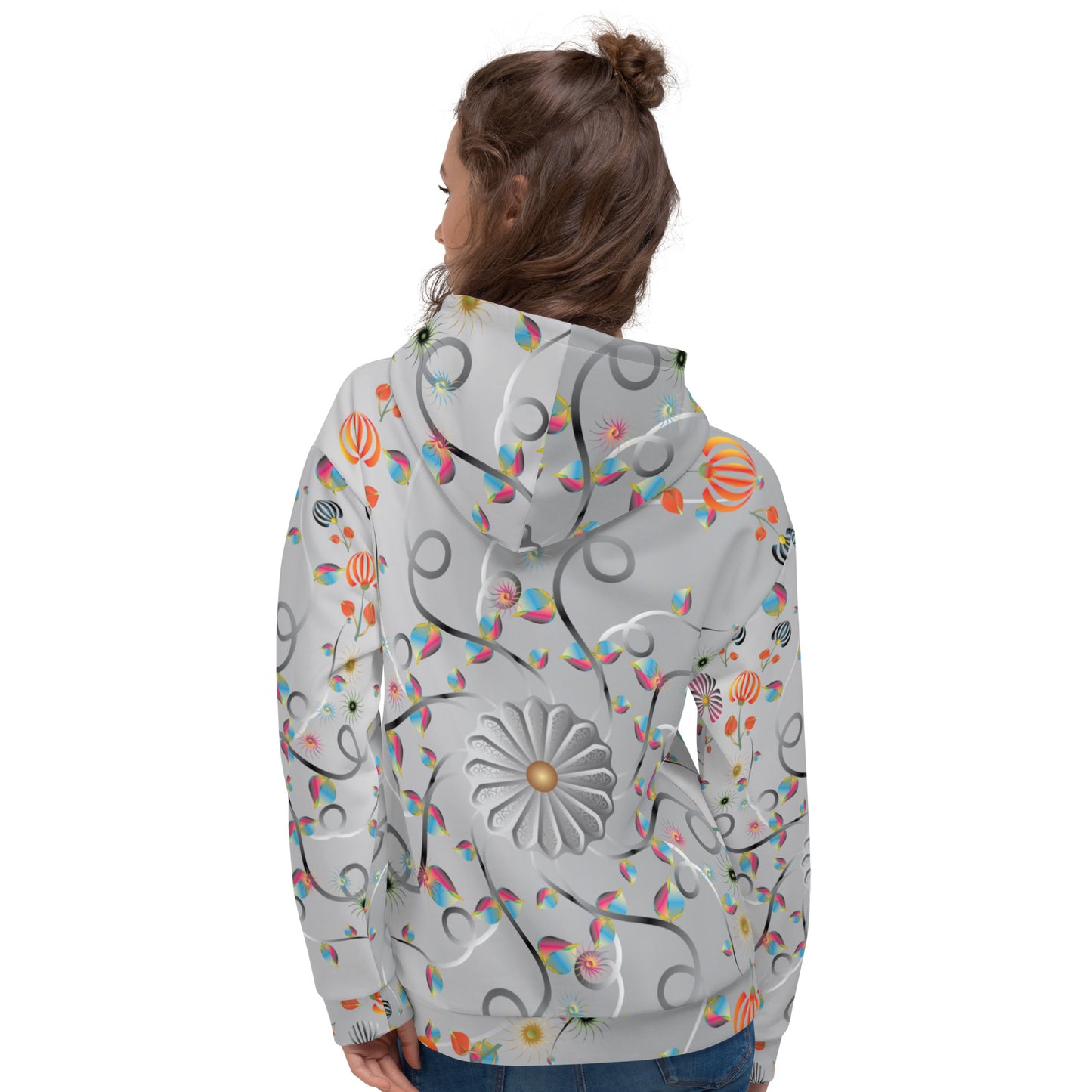 Unisex Hoodie Kukloso Mandala No 140 - Free Shipping