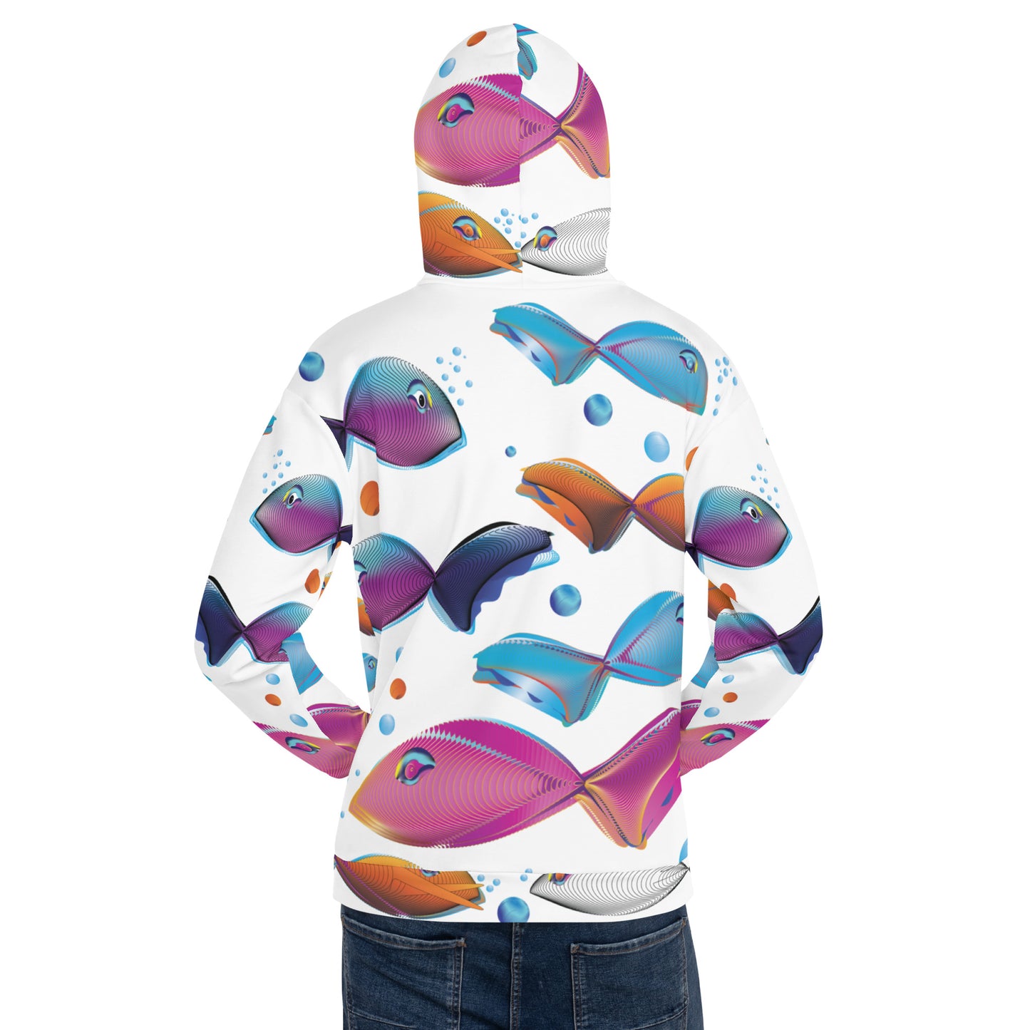 Unisex Hoodie Kukloso MD Eight Fishes - Free Shipping