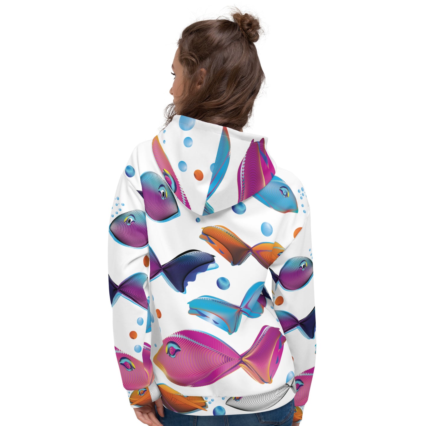Unisex Hoodie Kukloso MD Eight Fishes - Free Shipping