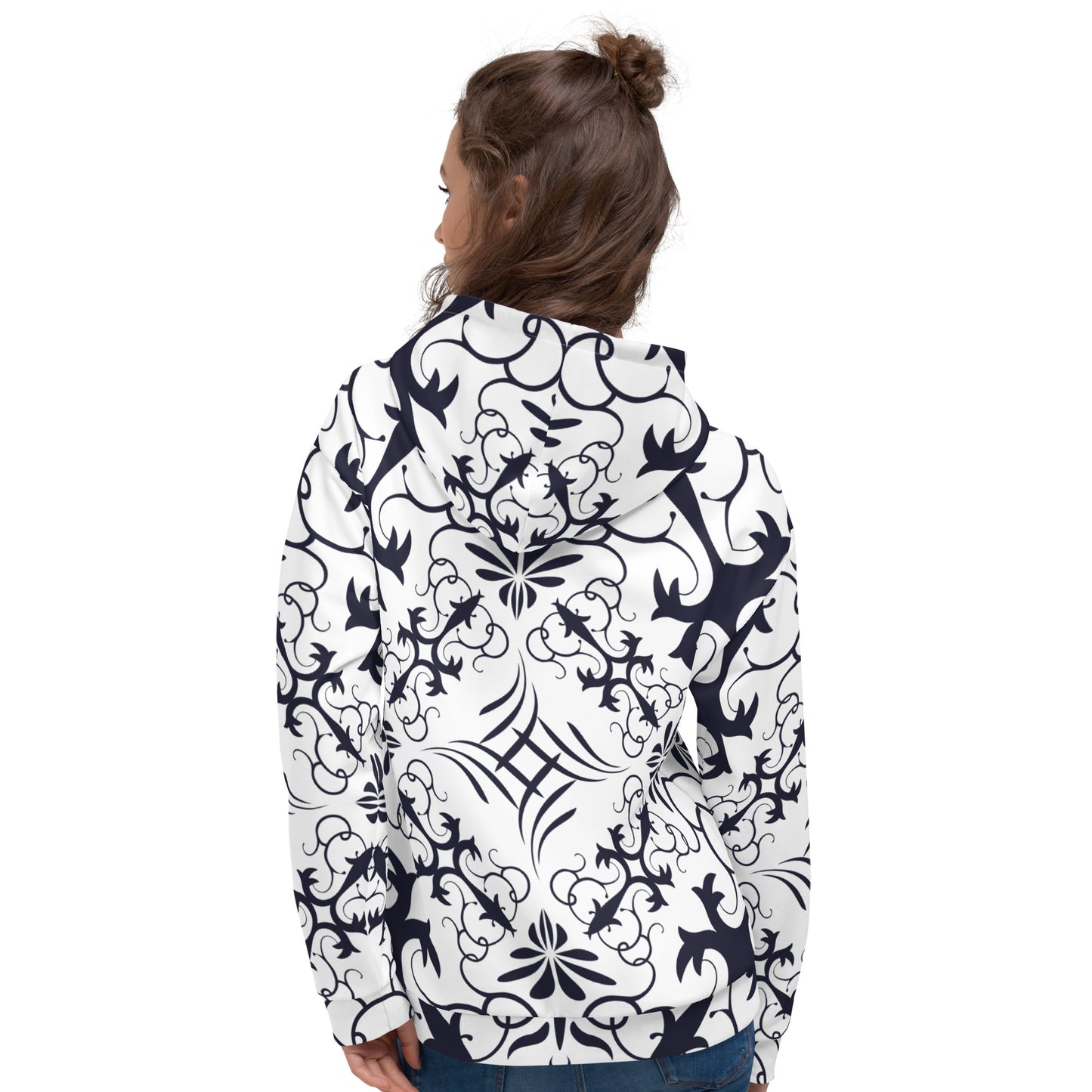 Unisex Hoodie Kukloso MD No 45 Navy - Free Shipping