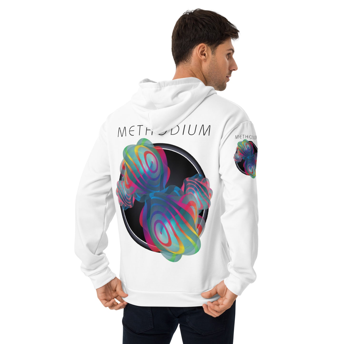 Unisex Hoodie Kukloso Circulosity No 3145 Methodium - Free Shipping