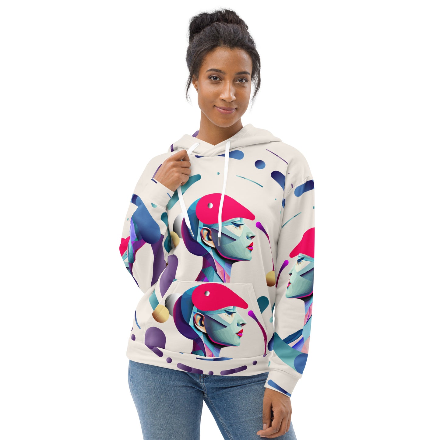 Unisex Hoodie Kukloso Abstracticon No 21 - Free Shipping
