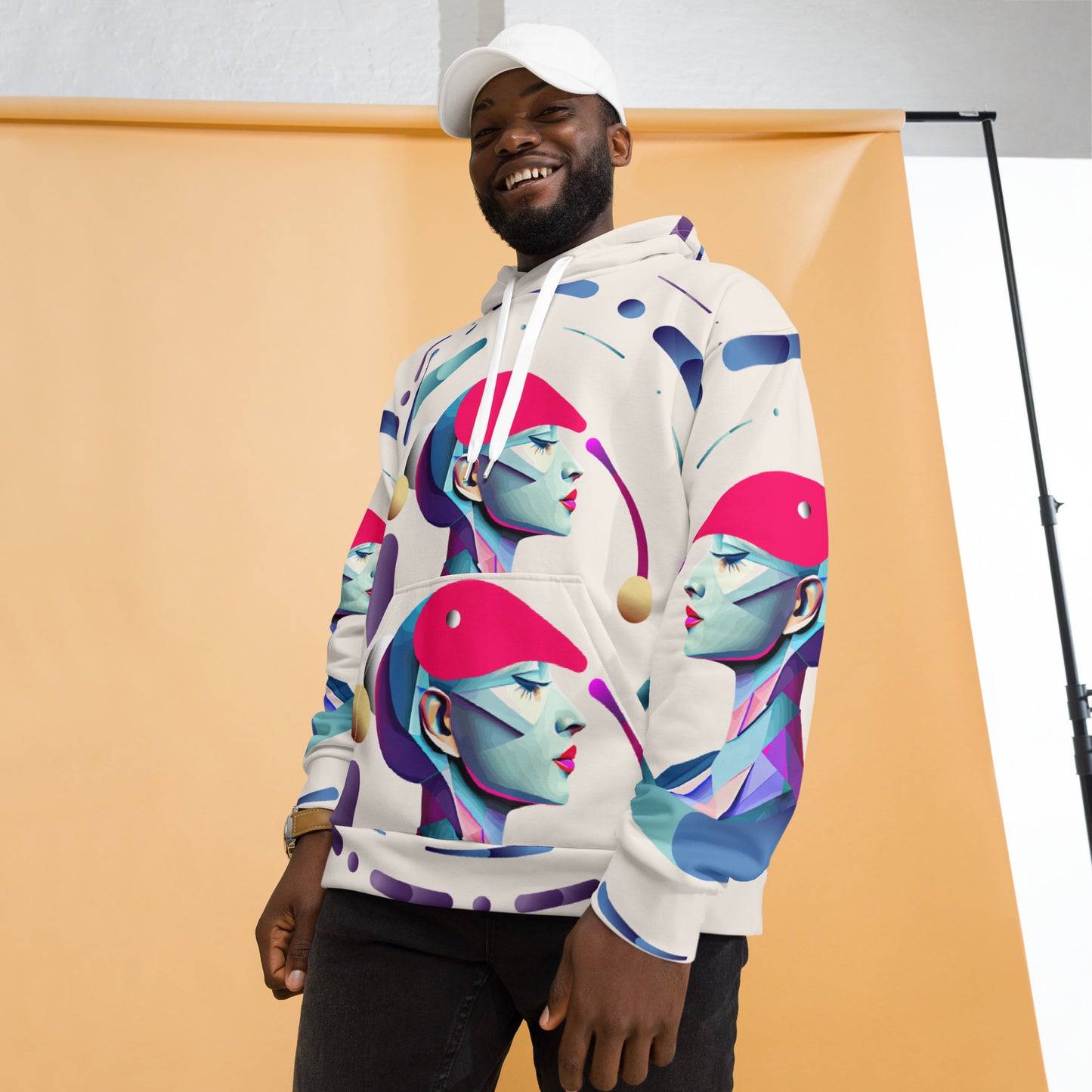 Unisex Hoodie Kukloso Abstracticon No 21 - Free Shipping