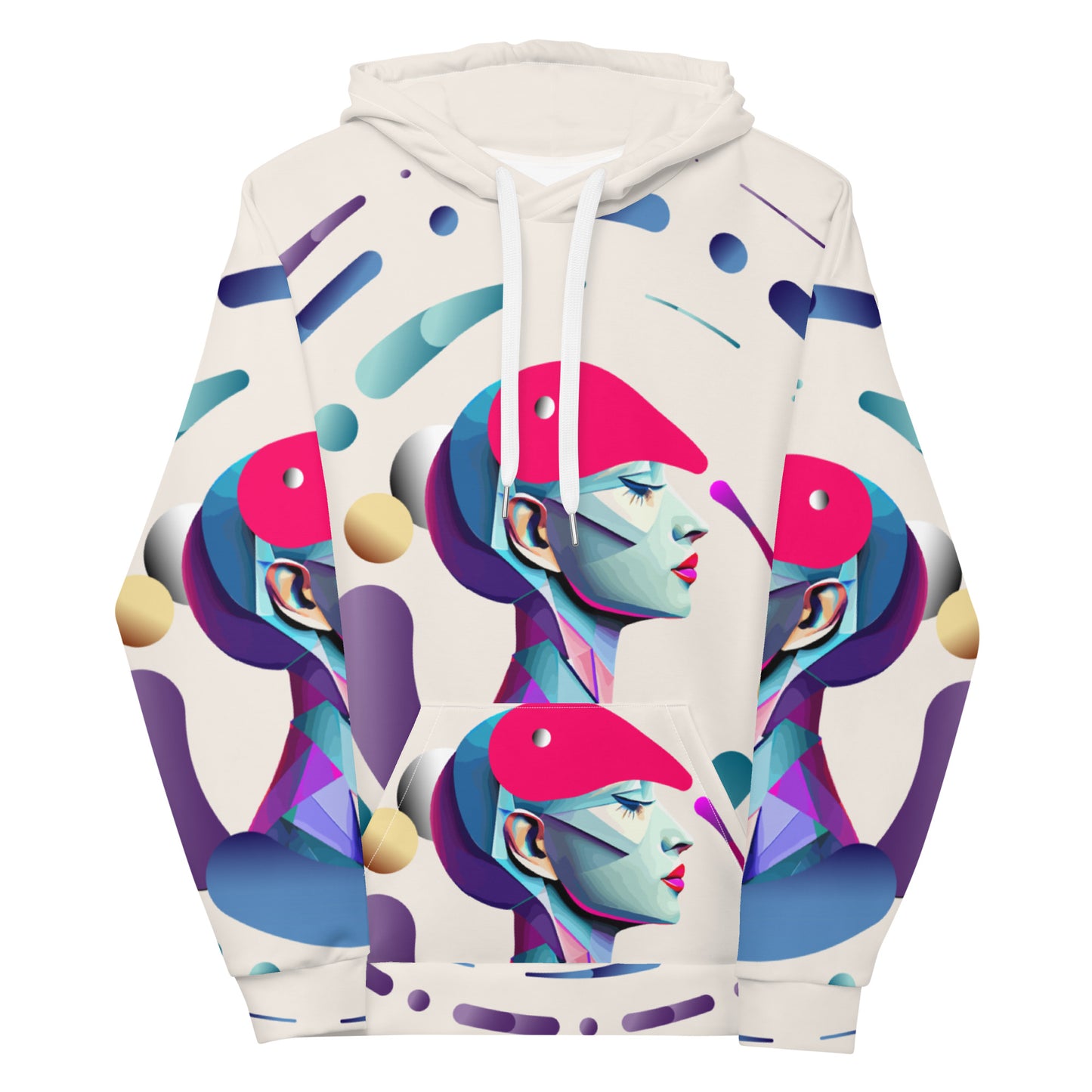 Unisex Hoodie Kukloso Abstracticon No 21 - Free Shipping