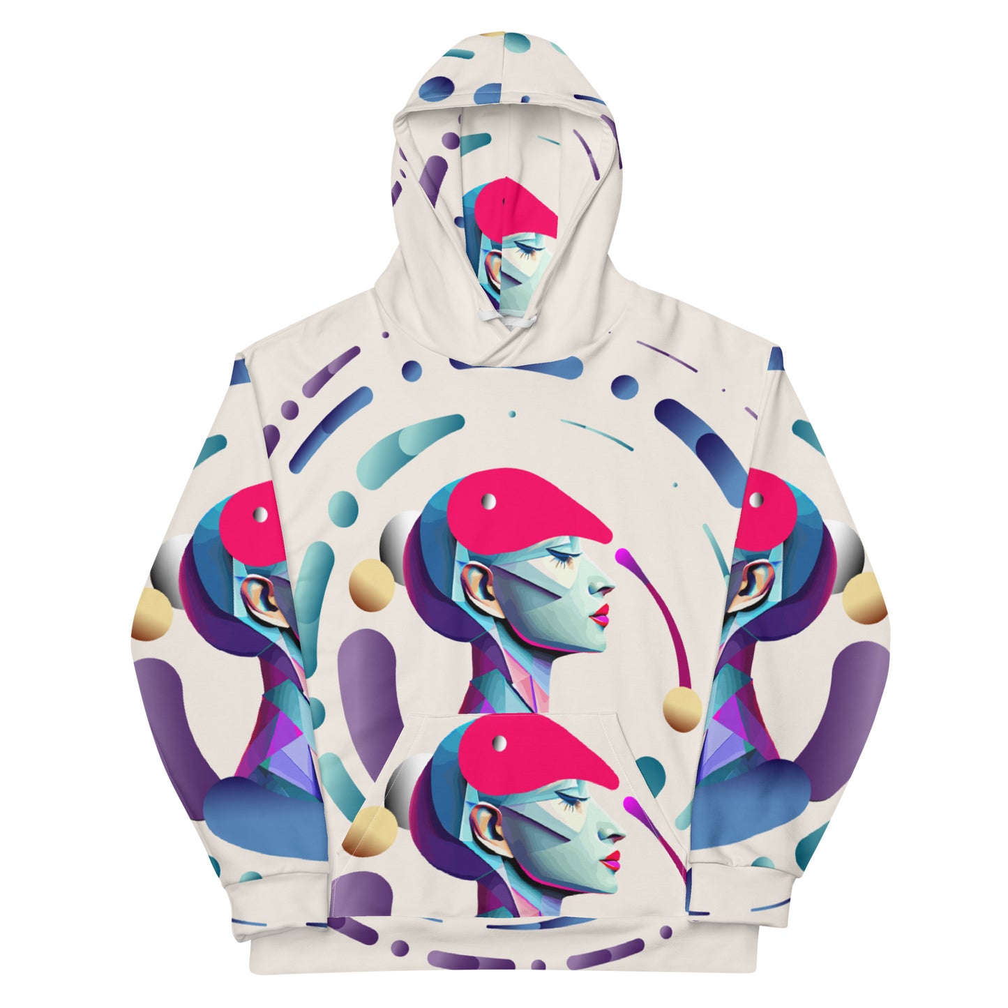 Unisex Hoodie Kukloso Abstracticon No 21 - Free Shipping