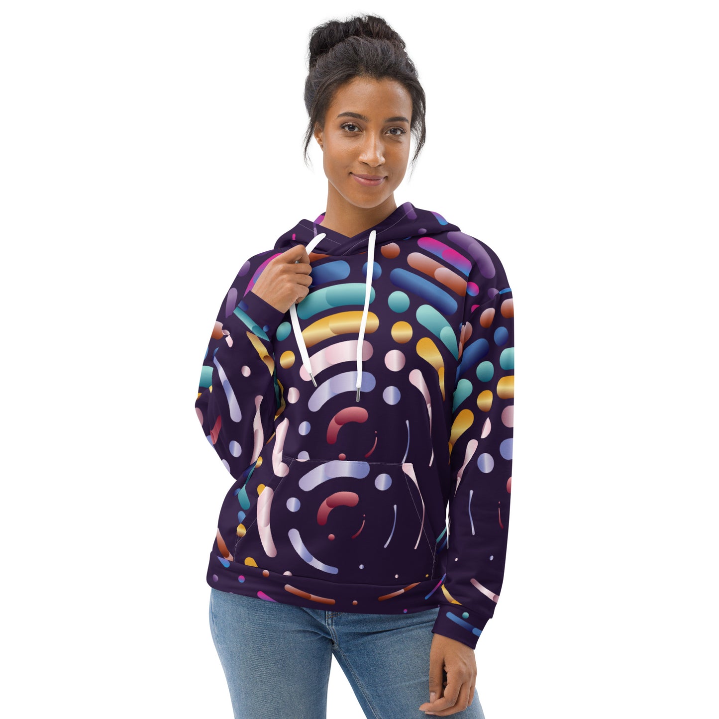 Unisex Hoodie Kukloso Abstracticon No 18 - Free Shipping