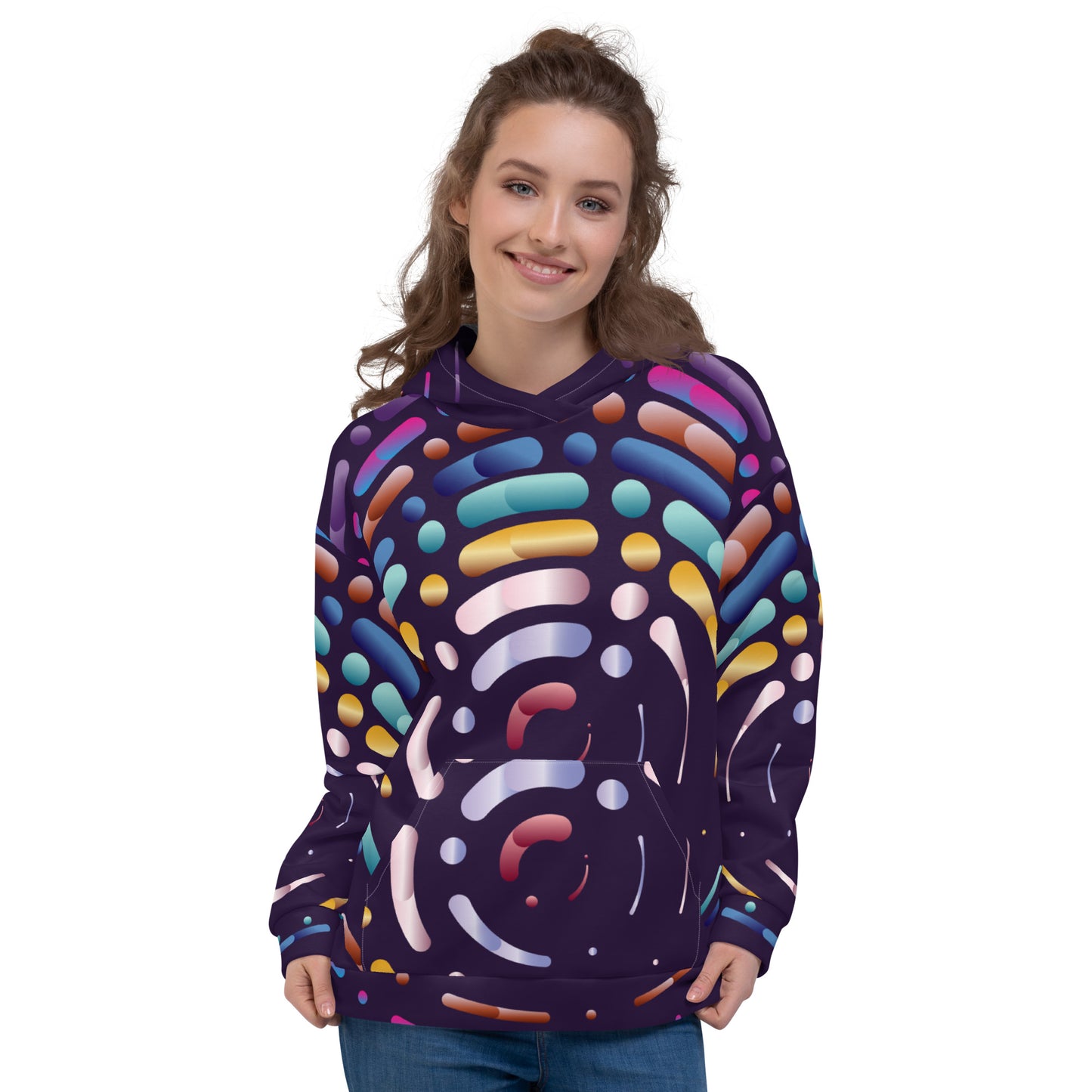 Unisex Hoodie Kukloso Abstracticon No 18 - Free Shipping