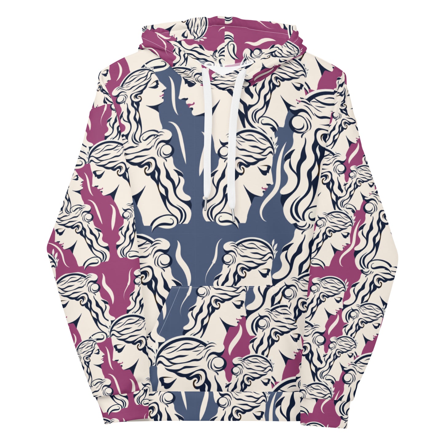 Unisex Hoodie Kukloso Greek Woman No 3 - Free Shipping