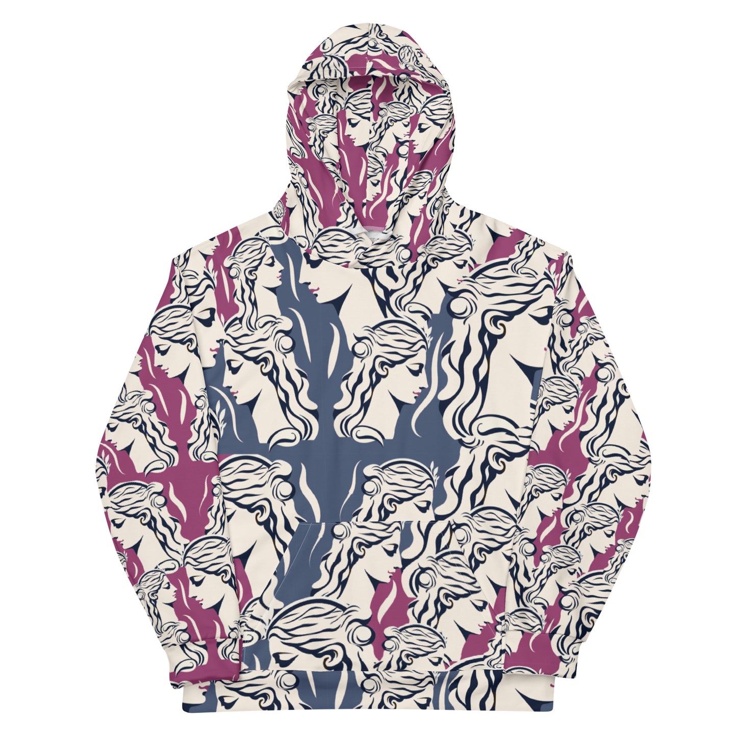 Unisex Hoodie Kukloso Greek Woman No 3 - Free Shipping