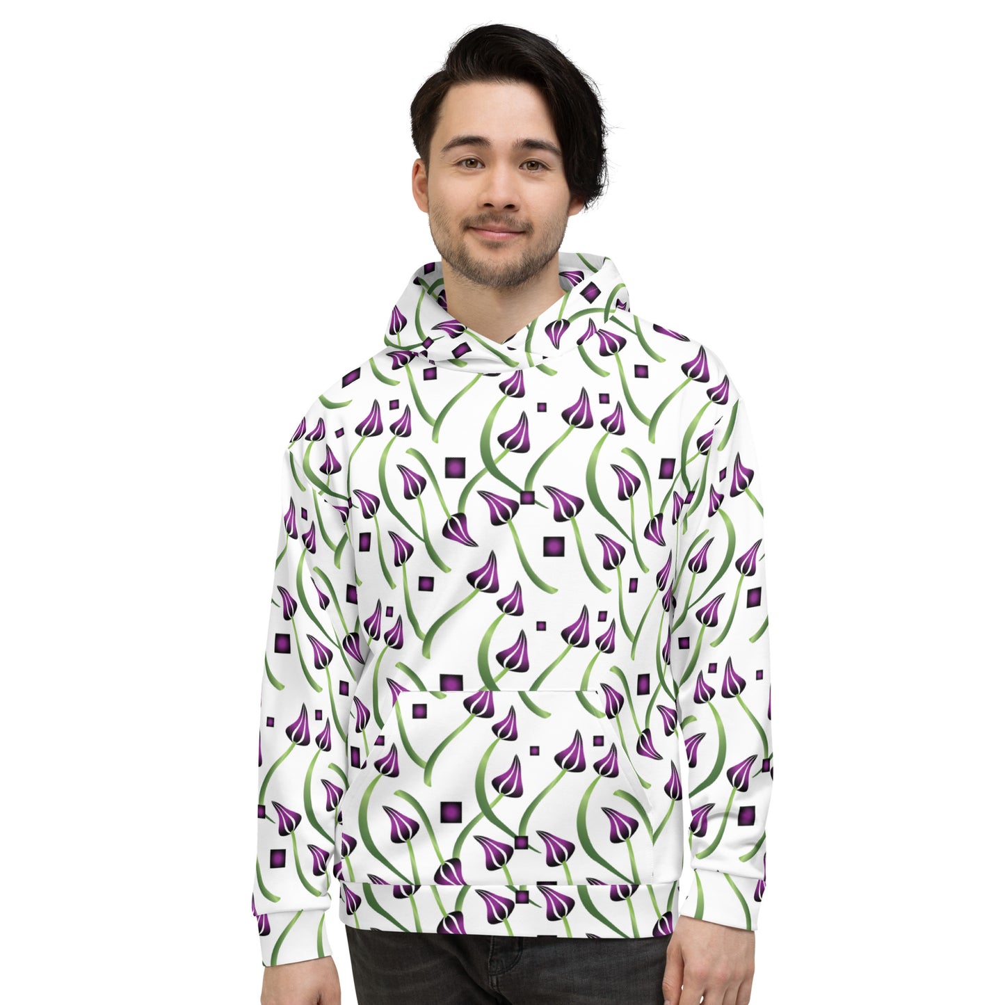 Unisex Hoodie Kukloso Tulips No 1 - Free Shipping
