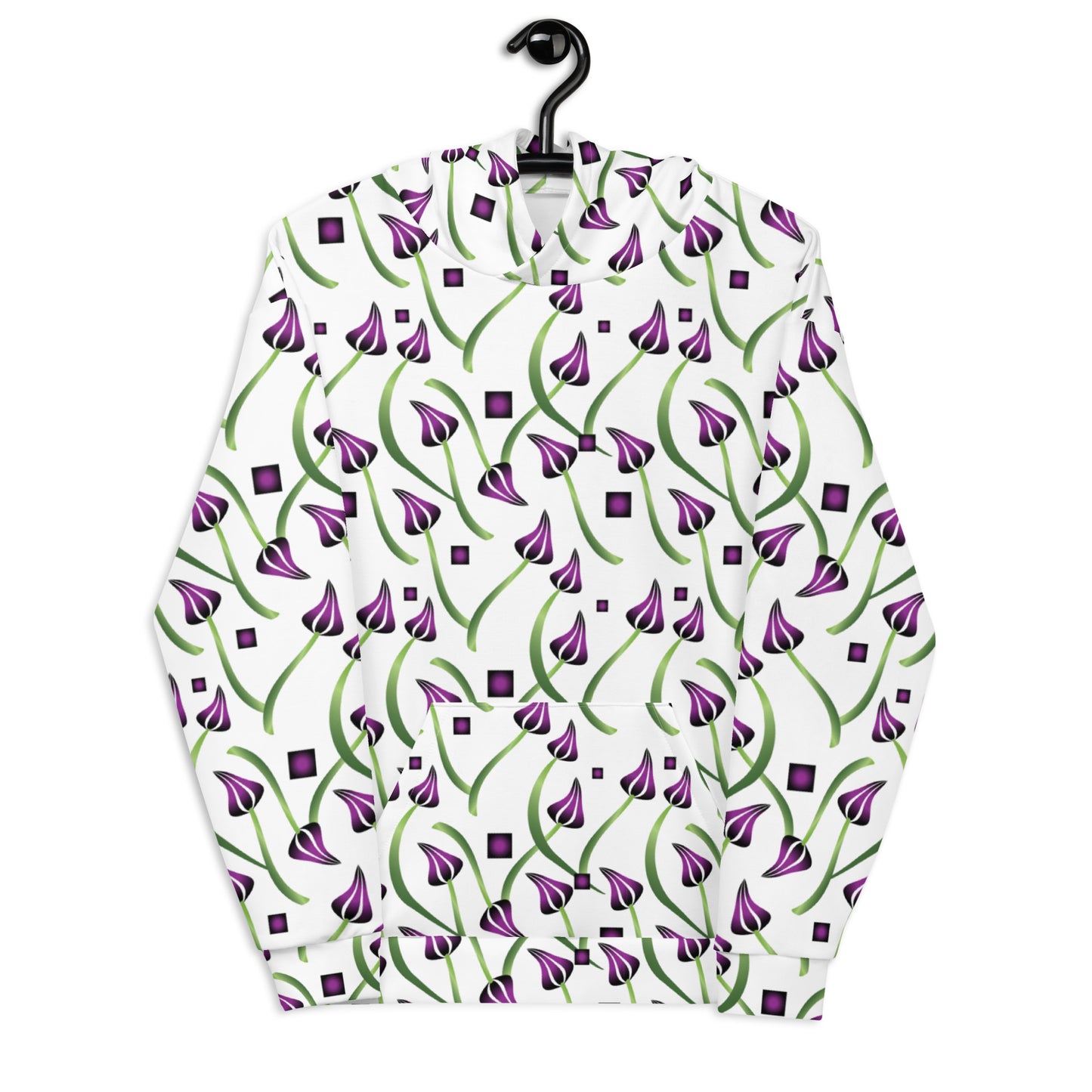 Unisex Hoodie Kukloso Tulips No 1 - Free Shipping