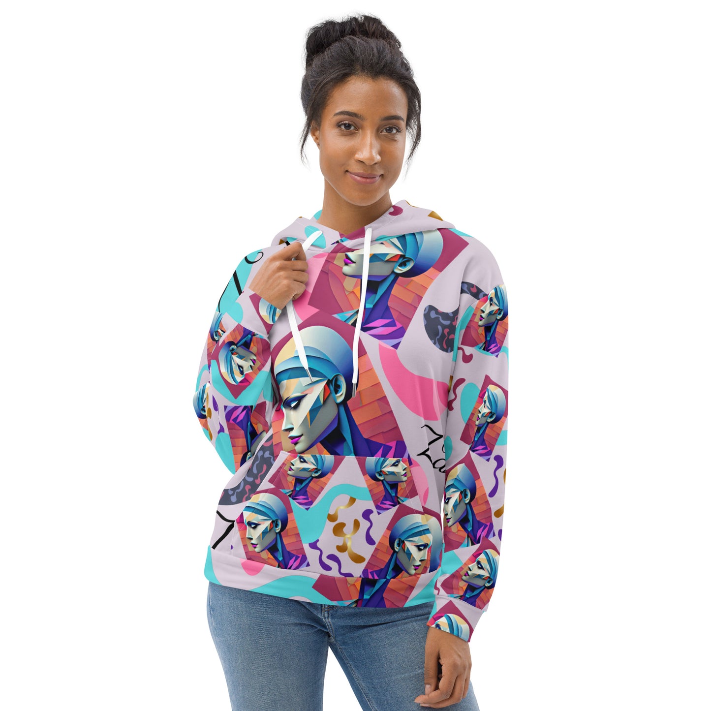 Unisex Hoodie Kukloso Color Maze No 3/4 - Free Shipping
