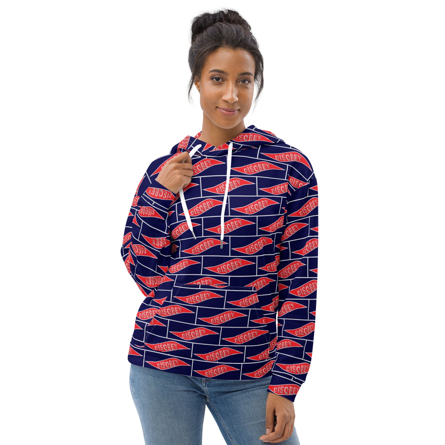 Unisex Hoodie Kukloso Disobey No 8 - Free Shipping