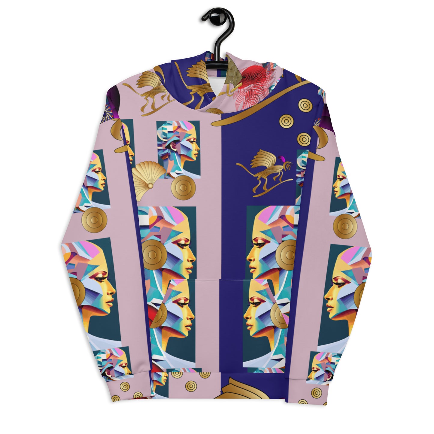 Unisex Hoodie Kukloso Melange de fleuron No 5 - Free Shipping