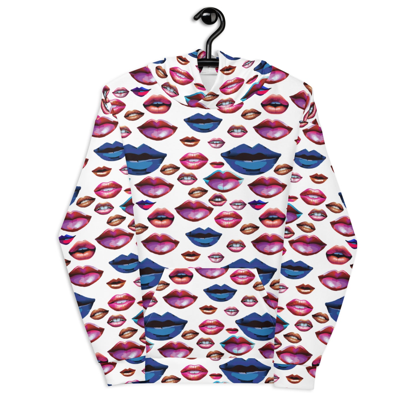 Unisex Hoodie Kukloso Cubist Space Kisser No 7 - Free Shipping