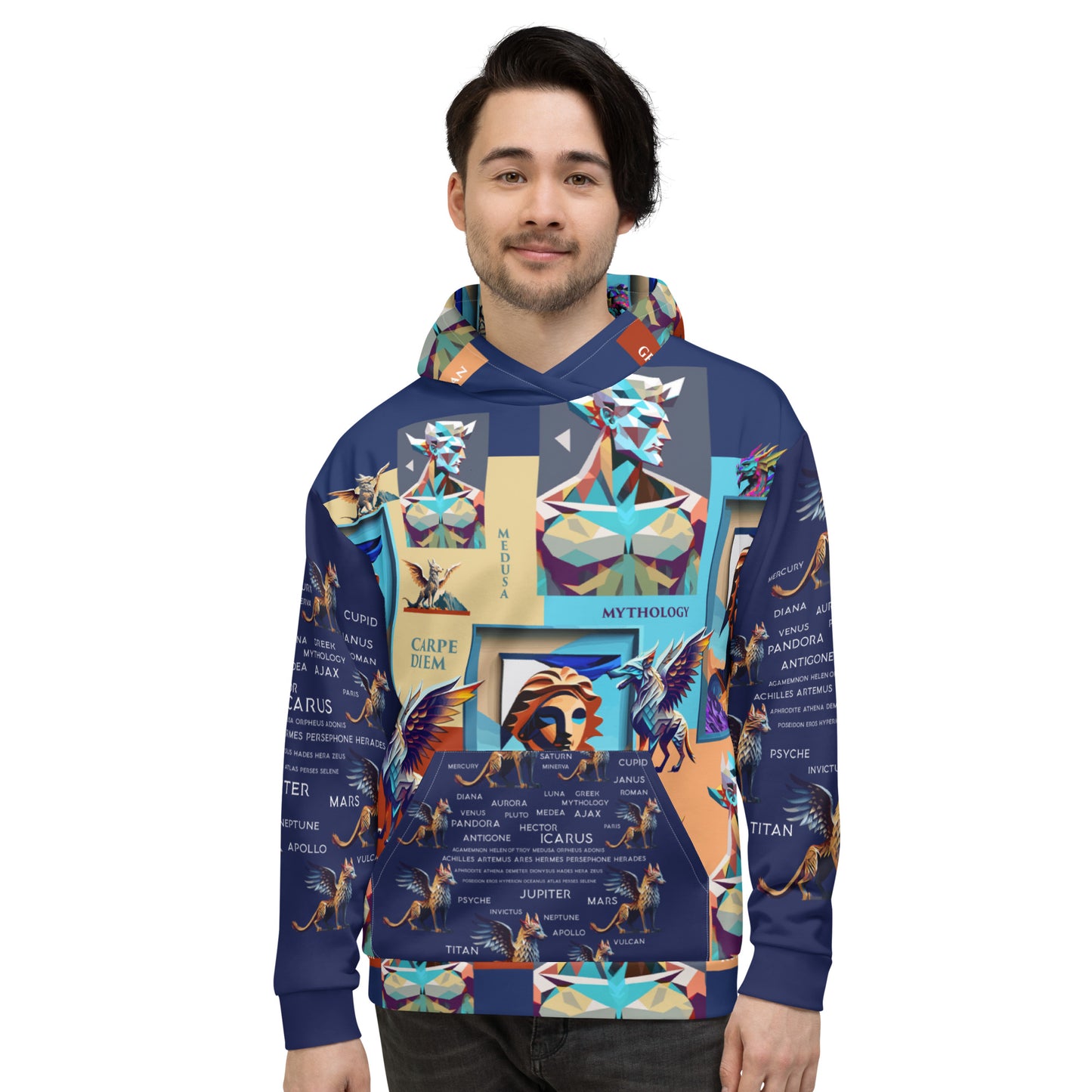 Unisex Hoodie Kukloso Ancient Mythology No 2- Free Shipping