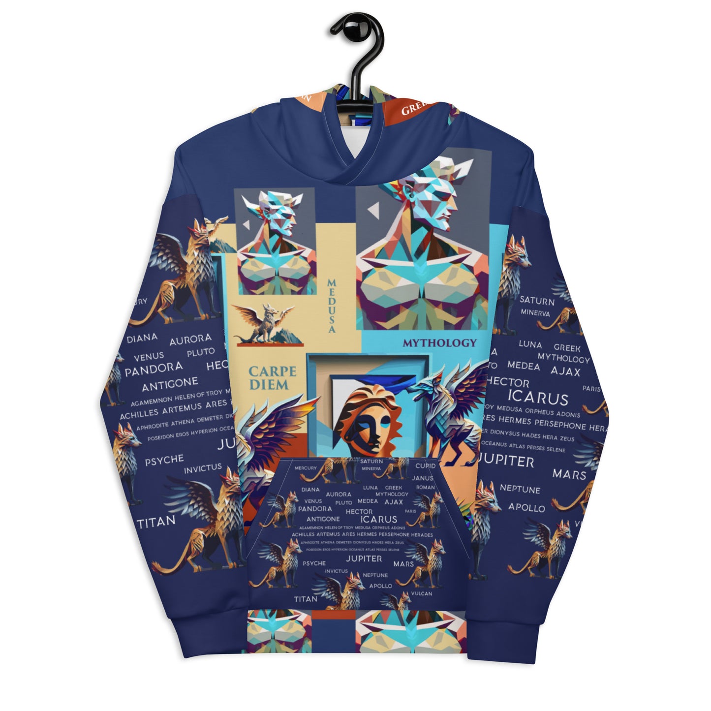 Unisex Hoodie Kukloso Ancient Mythology No 2- Free Shipping