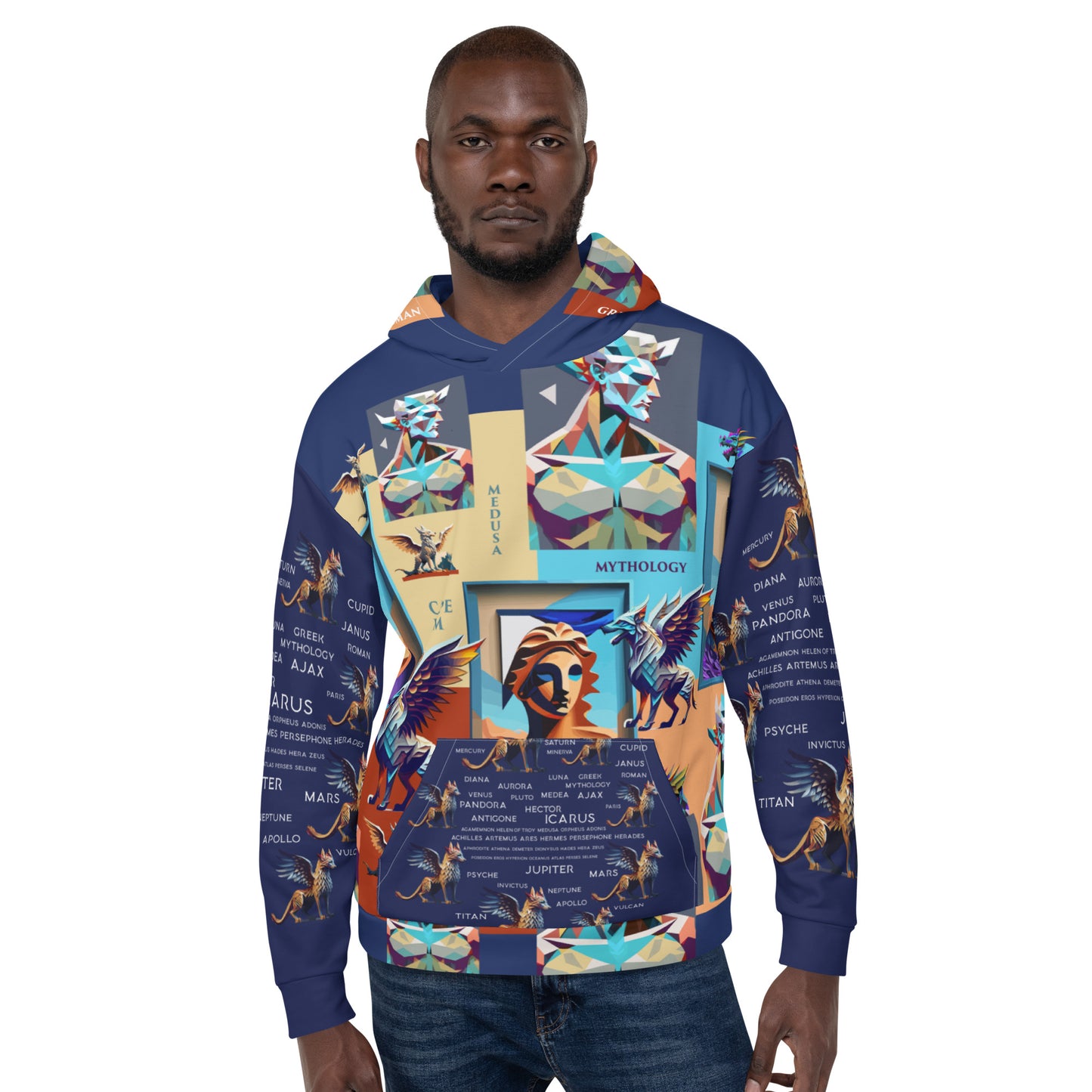 Unisex Hoodie Kukloso Ancient Mythology No 2- Free Shipping