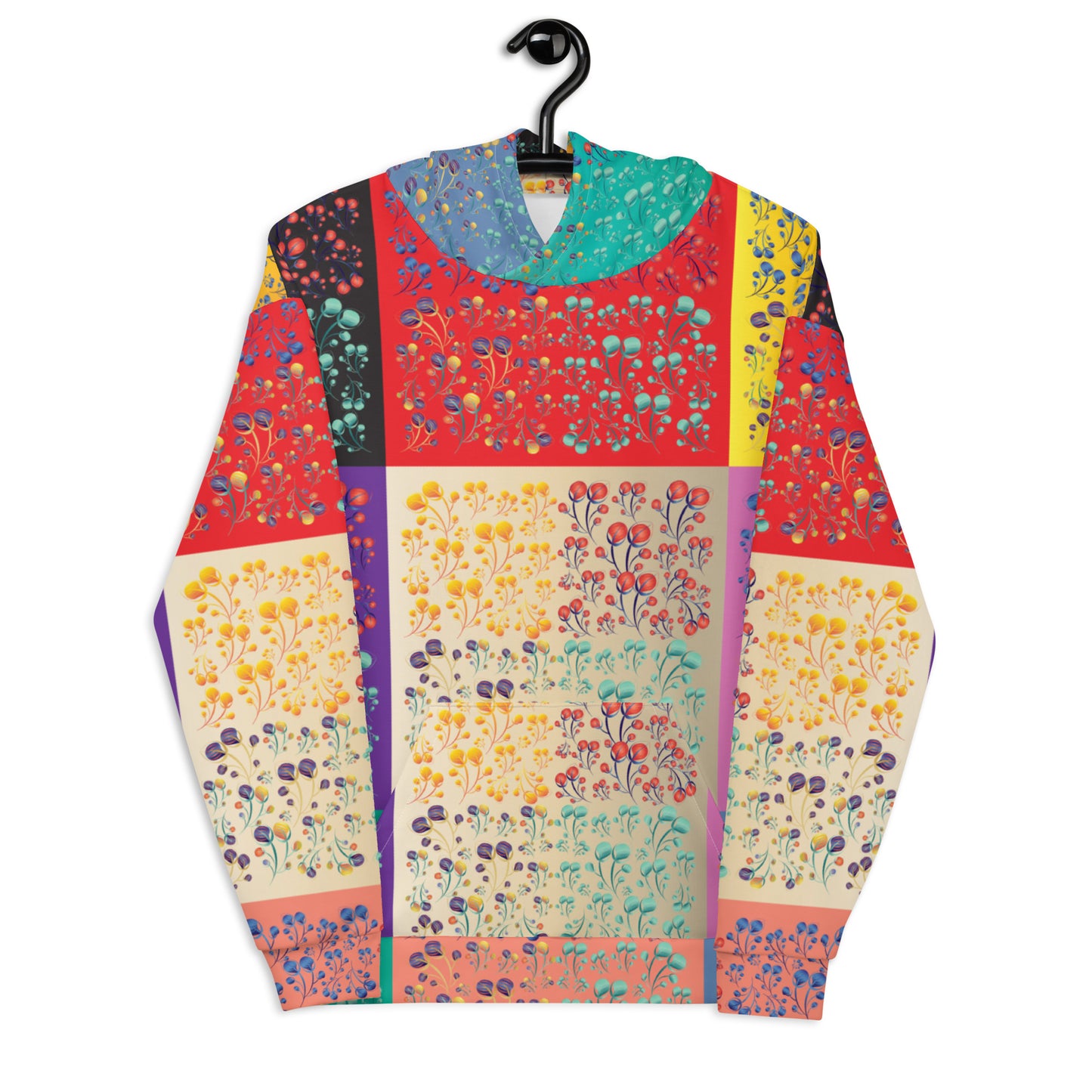 Unisex Hoodie Kukloso Melange de fleur Composite No 50 A - Free Shipping