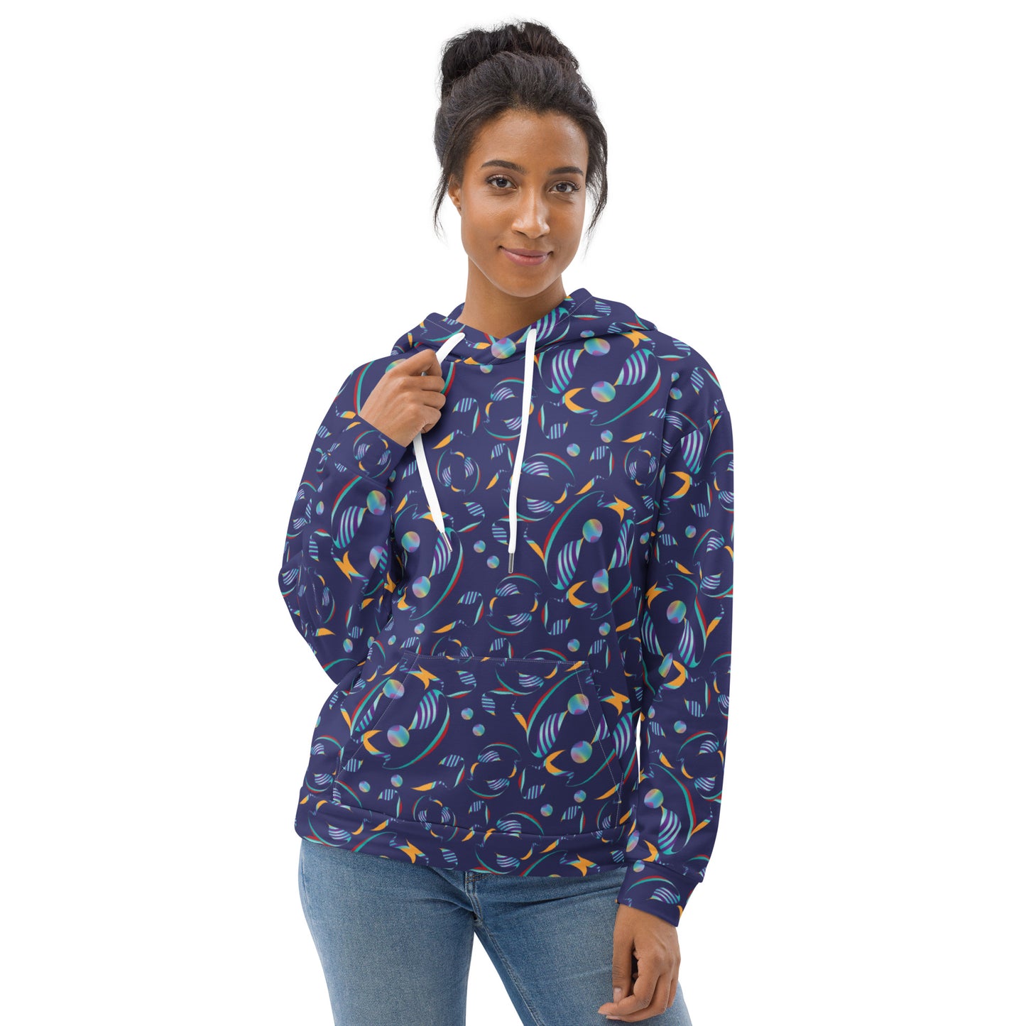 Unisex Hoodie Kukloso Whimsical No 80 E - Free Shipping