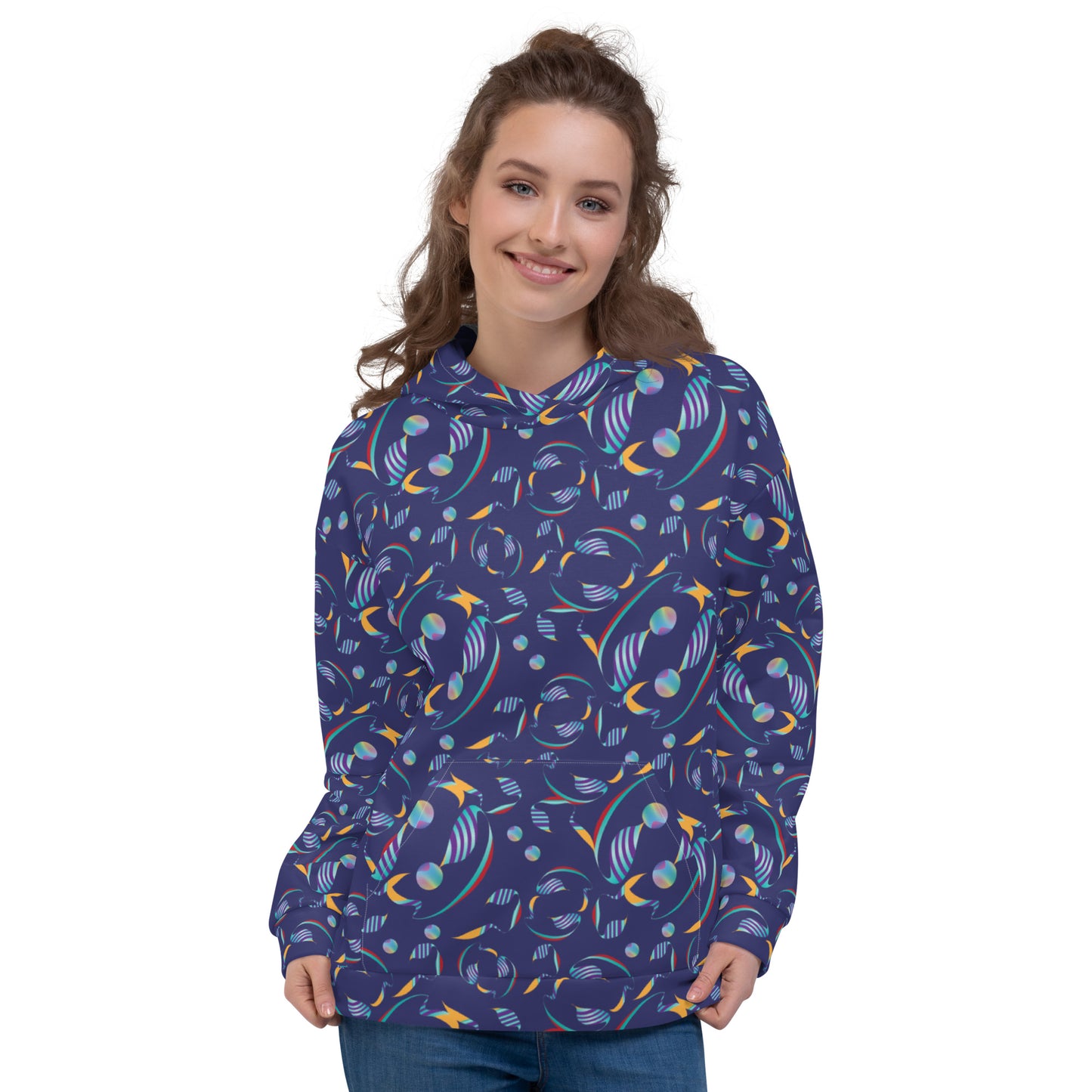 Unisex Hoodie Kukloso Whimsical No 80 E - Free Shipping