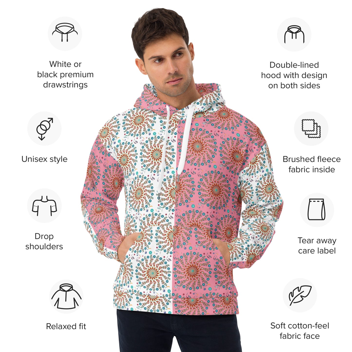 Unisex Hoodie Kukloso Whimsical No 14 A - Free Shipping
