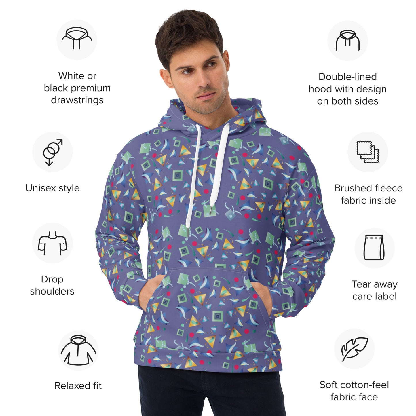 Unisex Hoodie Kukloso Whimsical No 11 C - Free Shipping