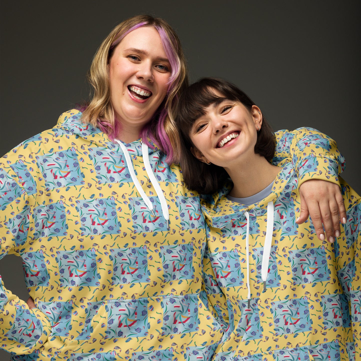 Unisex Hoodie Kukloso Whimsical No 10 B - Free Shipping