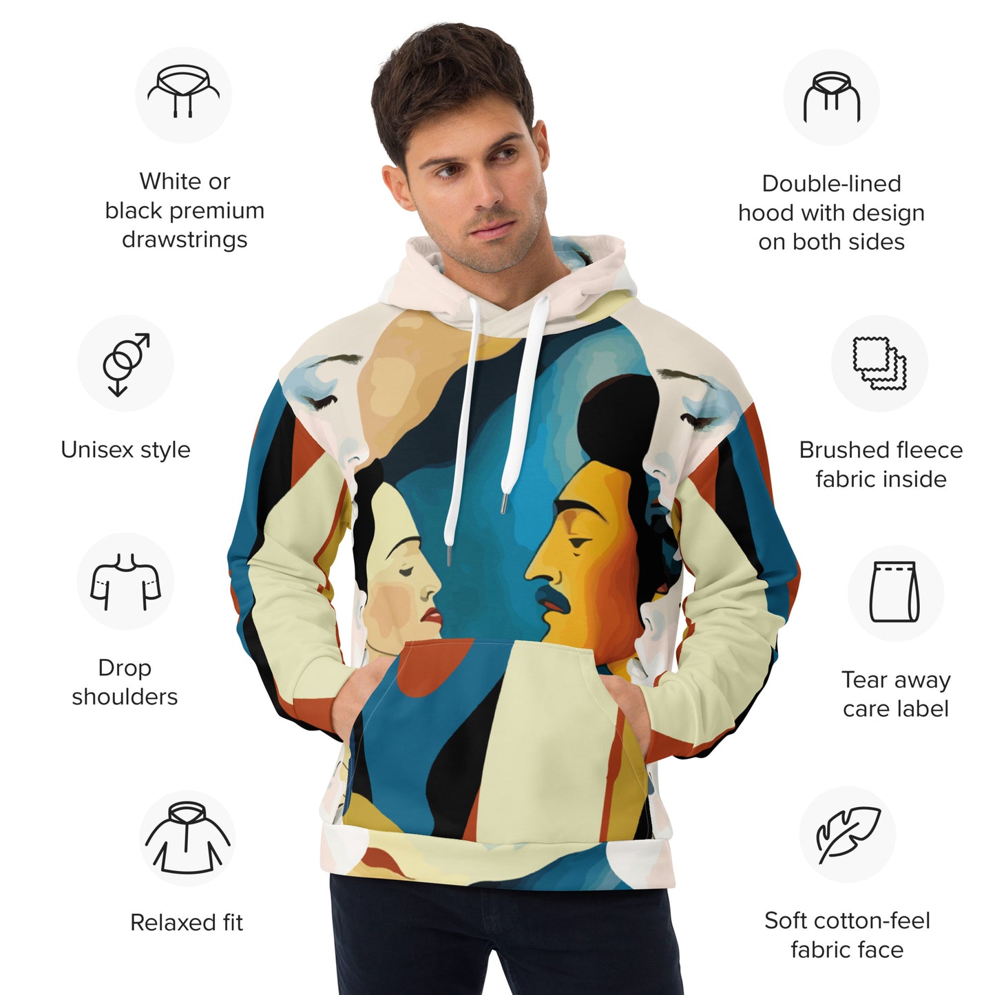 Unisex Hoodie Kukloso Eastern Nights No 2 - Free Shipping