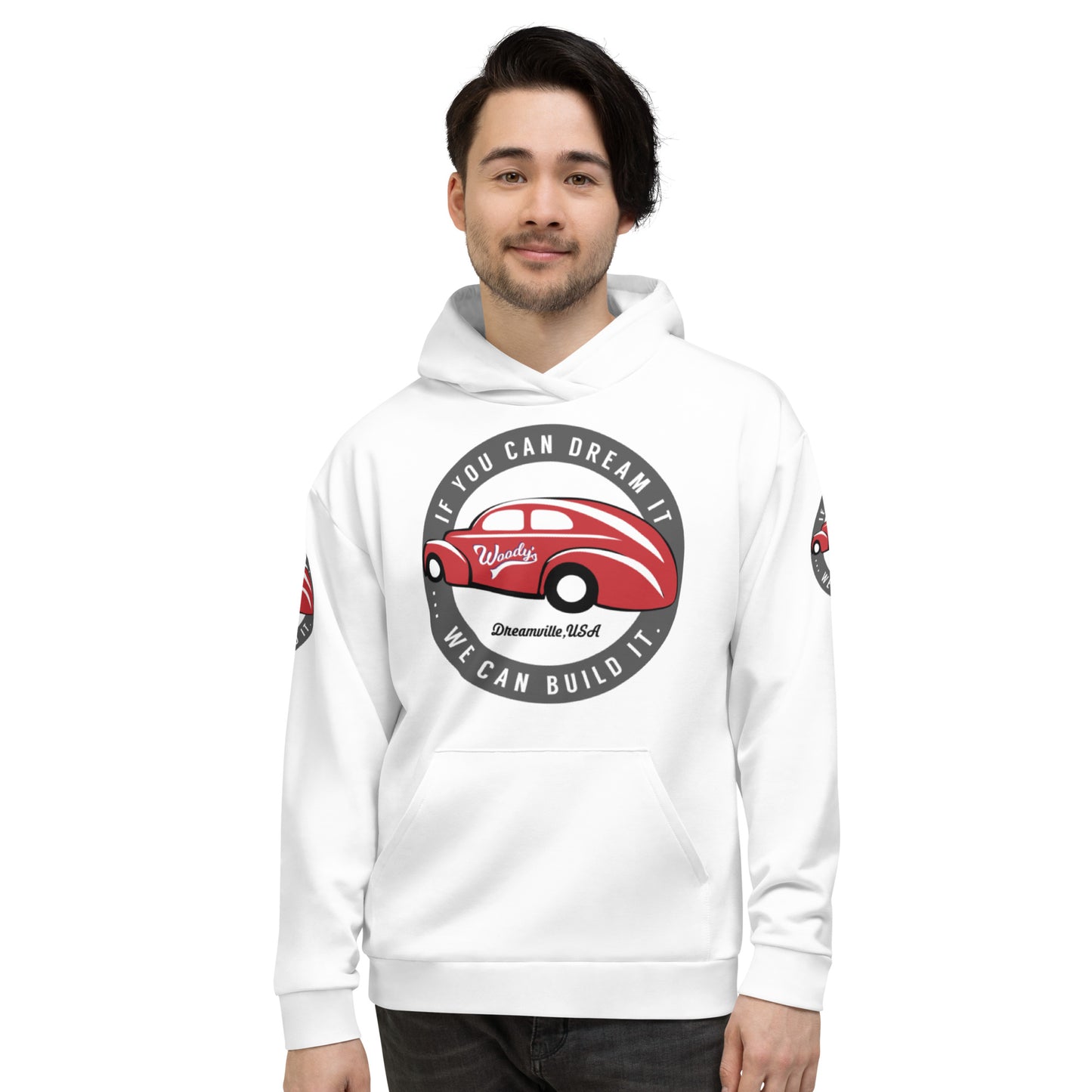 Unisex Hoodie Kukloso Woody's 'If You Can Dream It' - Free Shipping