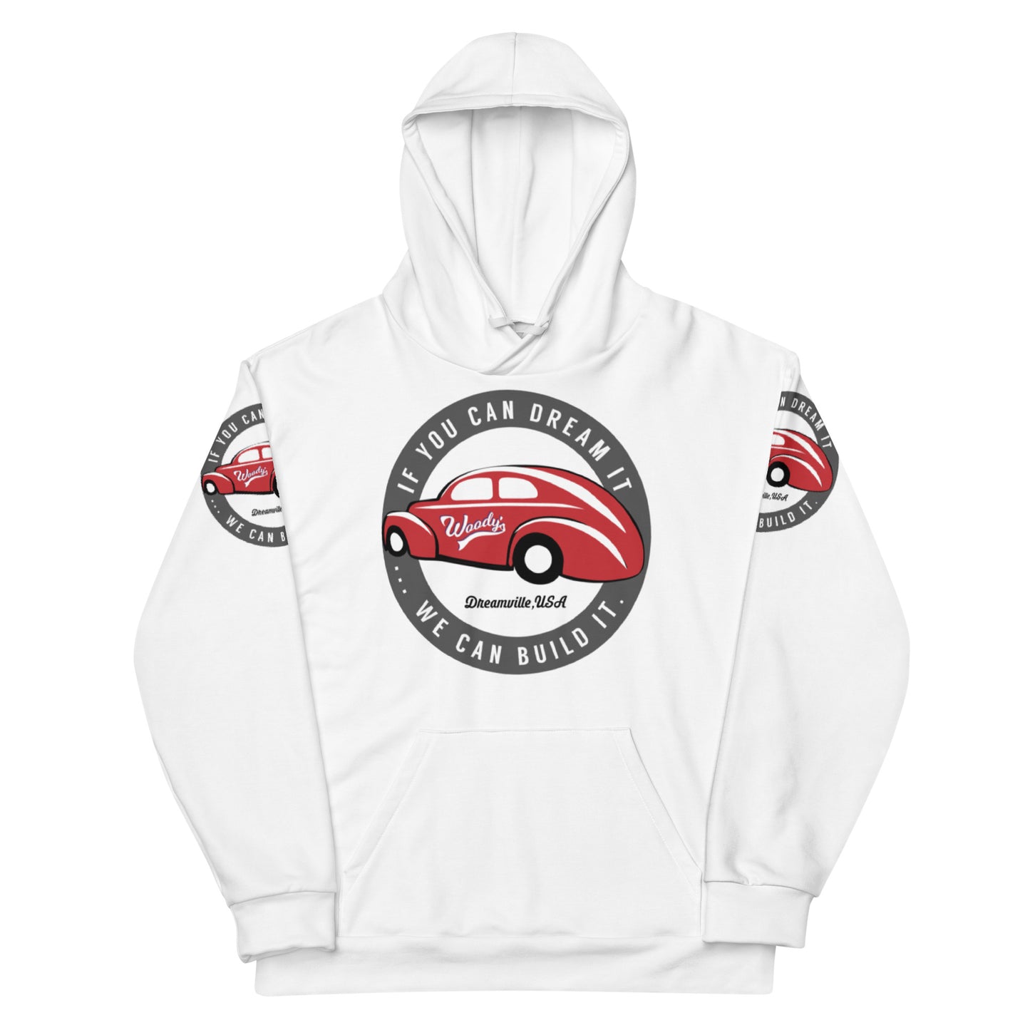 Unisex Hoodie Kukloso Woody's 'If You Can Dream It' - Free Shipping