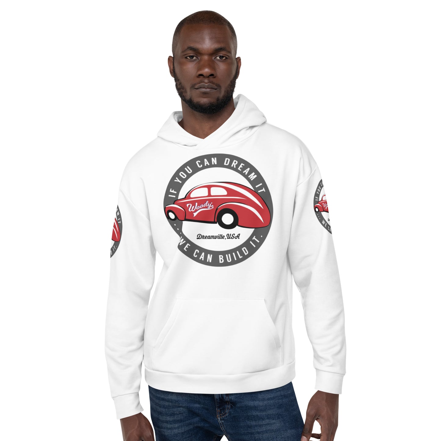 Unisex Hoodie Kukloso Woody's 'If You Can Dream It' - Free Shipping