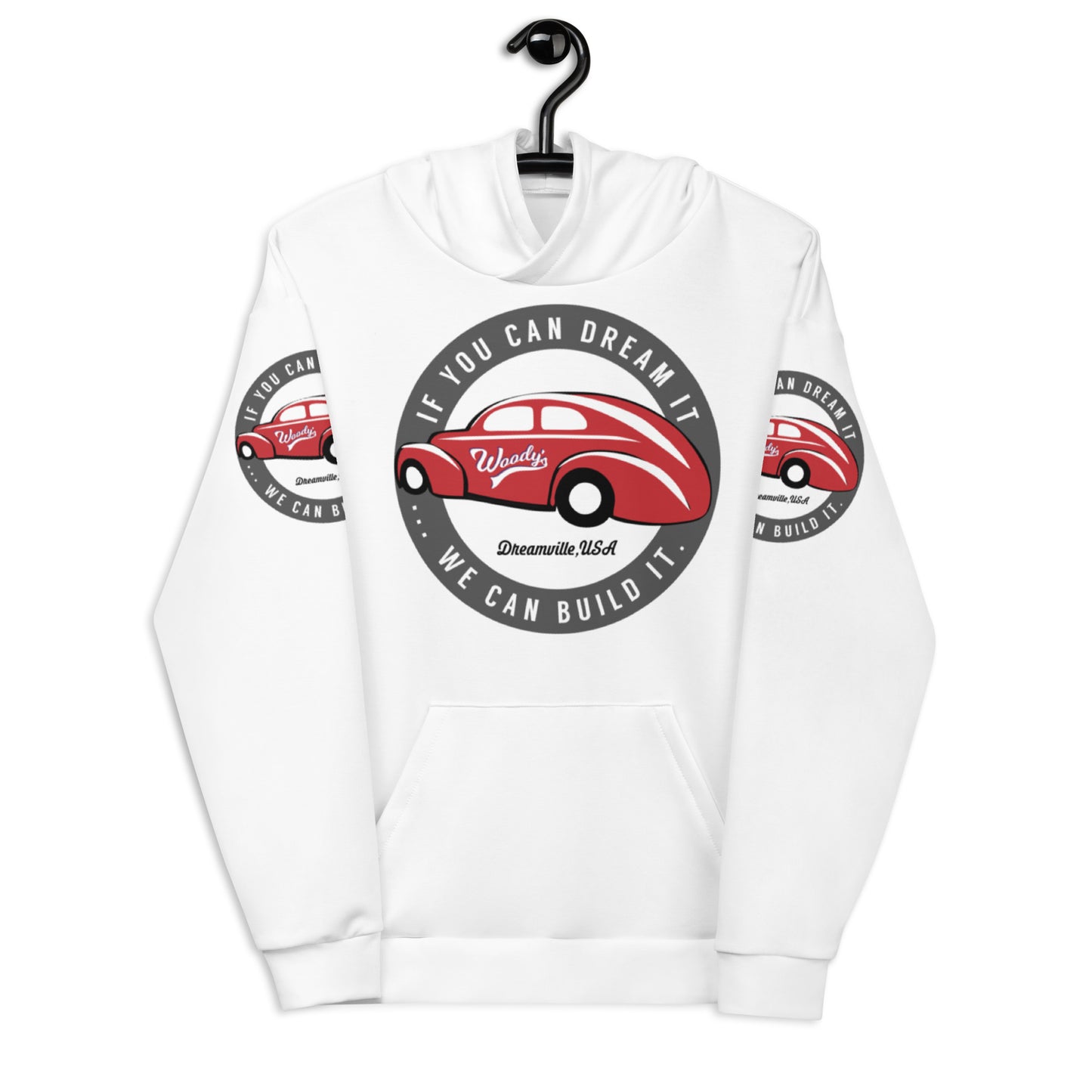 Unisex Hoodie Kukloso Woody's 'If You Can Dream It' - Free Shipping