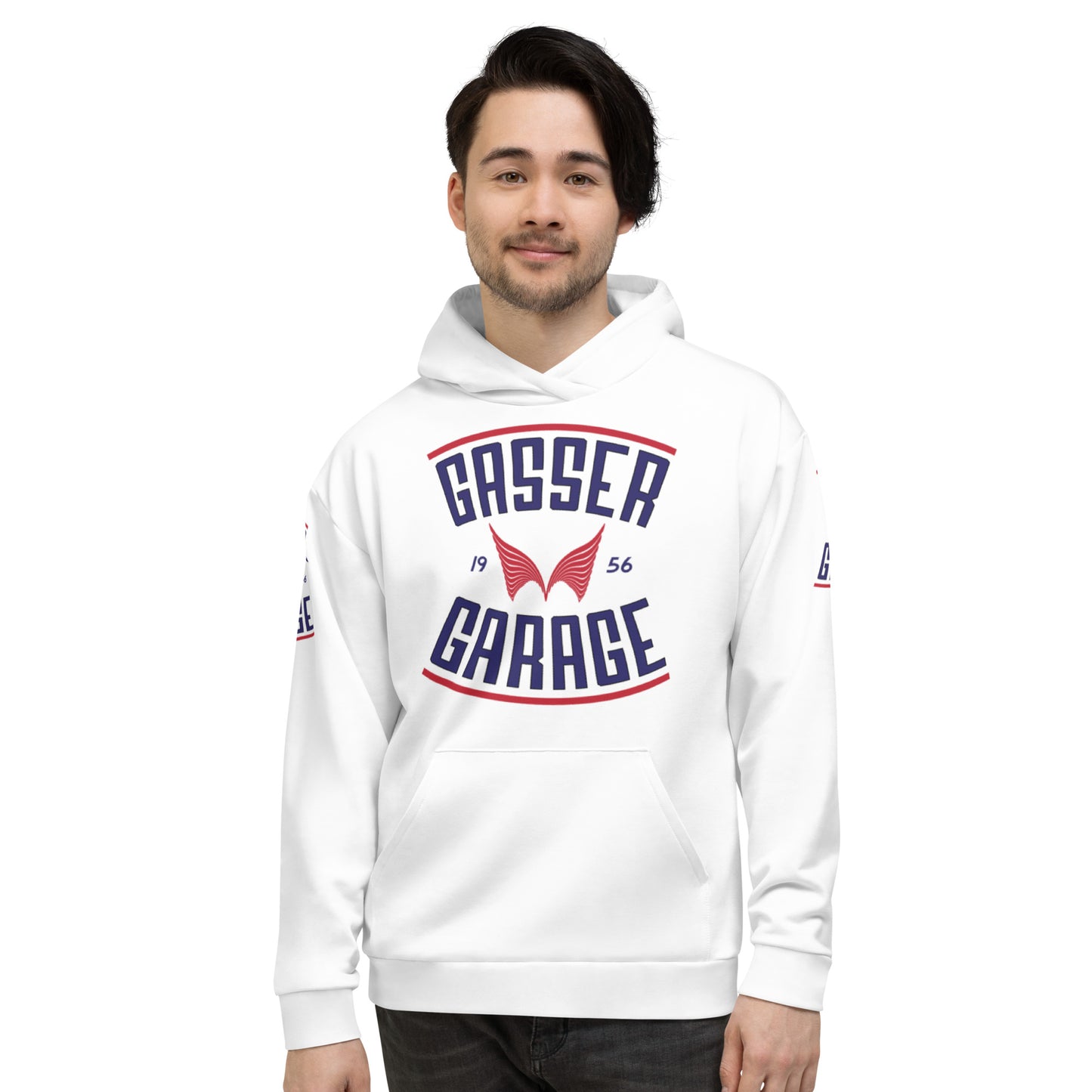 Unisex Hoodie Kukloso Gasser Garage 1956 - Free Shipping