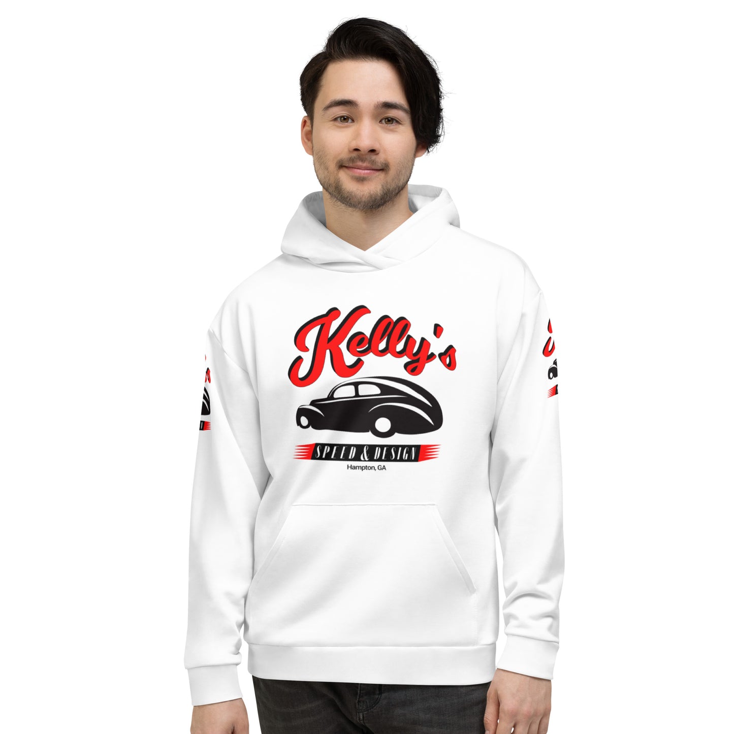 Unisex Hoodie ukloso Kelly's Speed & Design - Free Shipping