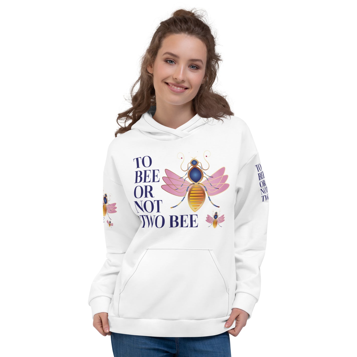Unisex Hoodie Kukloso To Bee Or Not Two Bee - Free Shipping